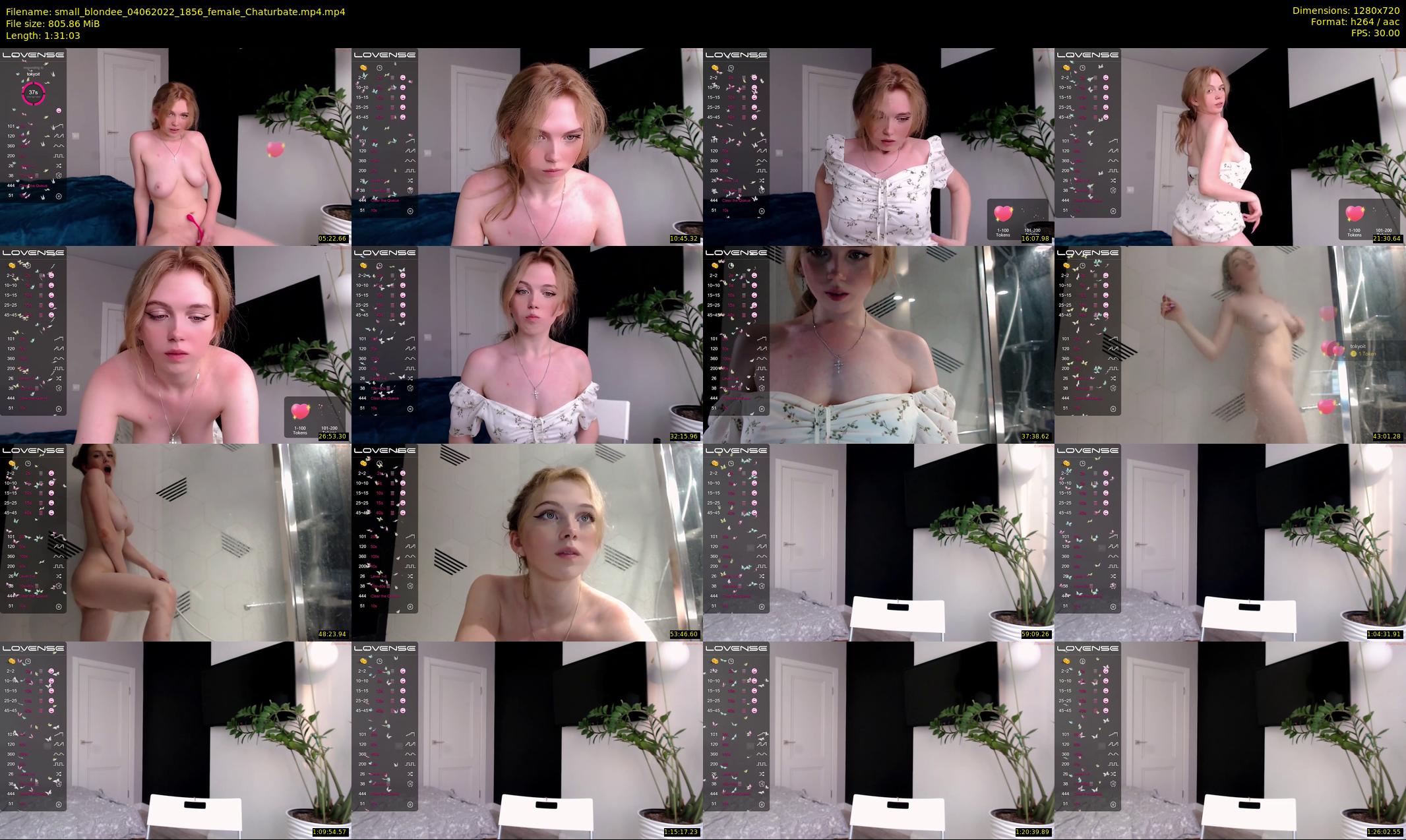 small_blondee — 92 minute Chaturbate female cam show recording, 720p, Jun 4, 2022
