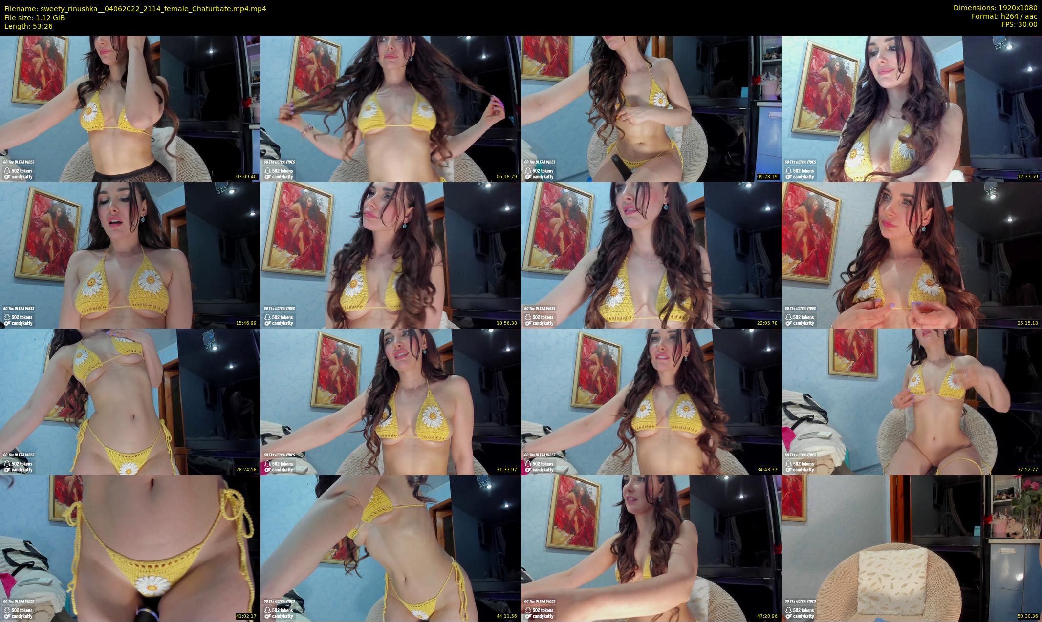 sweety_rinushka_ — 54 minute Chaturbate female cam show recording, 1080p, Jun 4, 2022