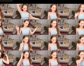 thisisamelia — 14 minute Chaturbate female cam show recording, 720p, Jun 4, 2022