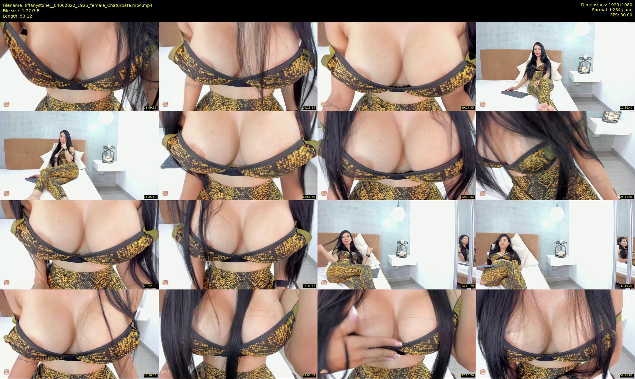tiffanystone_ — 54 minute Chaturbate female cam show recording, 1080p, Jun 4, 2022