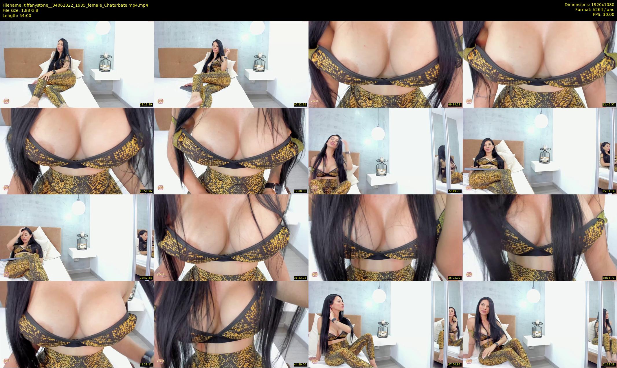 tiffanystone_ — 54 minute Chaturbate female cam show recording, 1080p, Jun 4, 2022