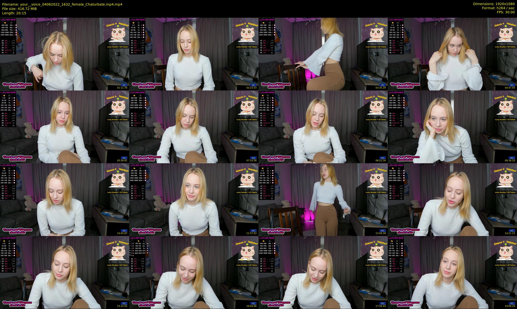 your__voice — 21 minute Chaturbate female cam show recording, 1080p, Jun 4, 2022
