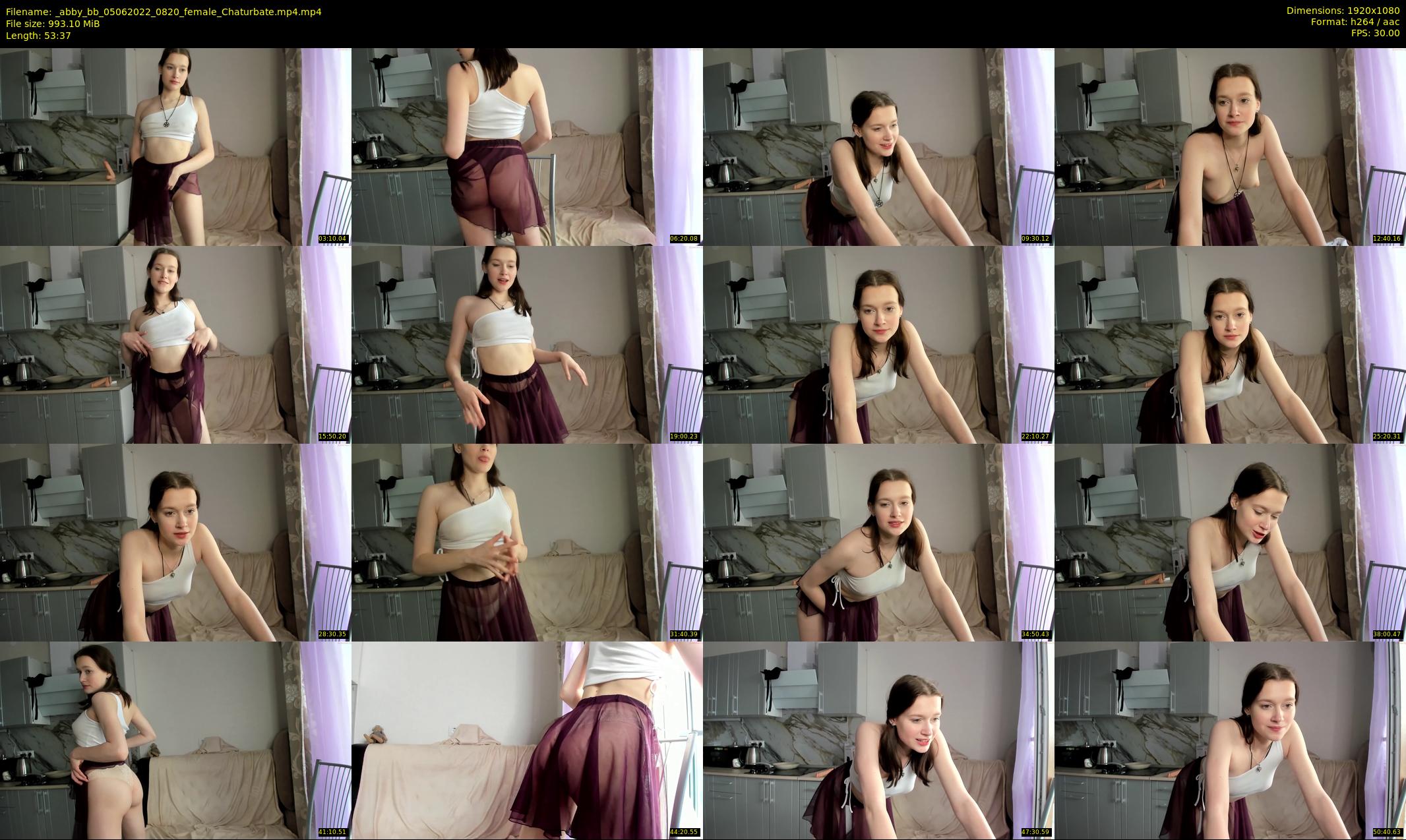 _abby_bb — 54 minute Chaturbate female cam show recording, 1080p, Jun 5, 2022