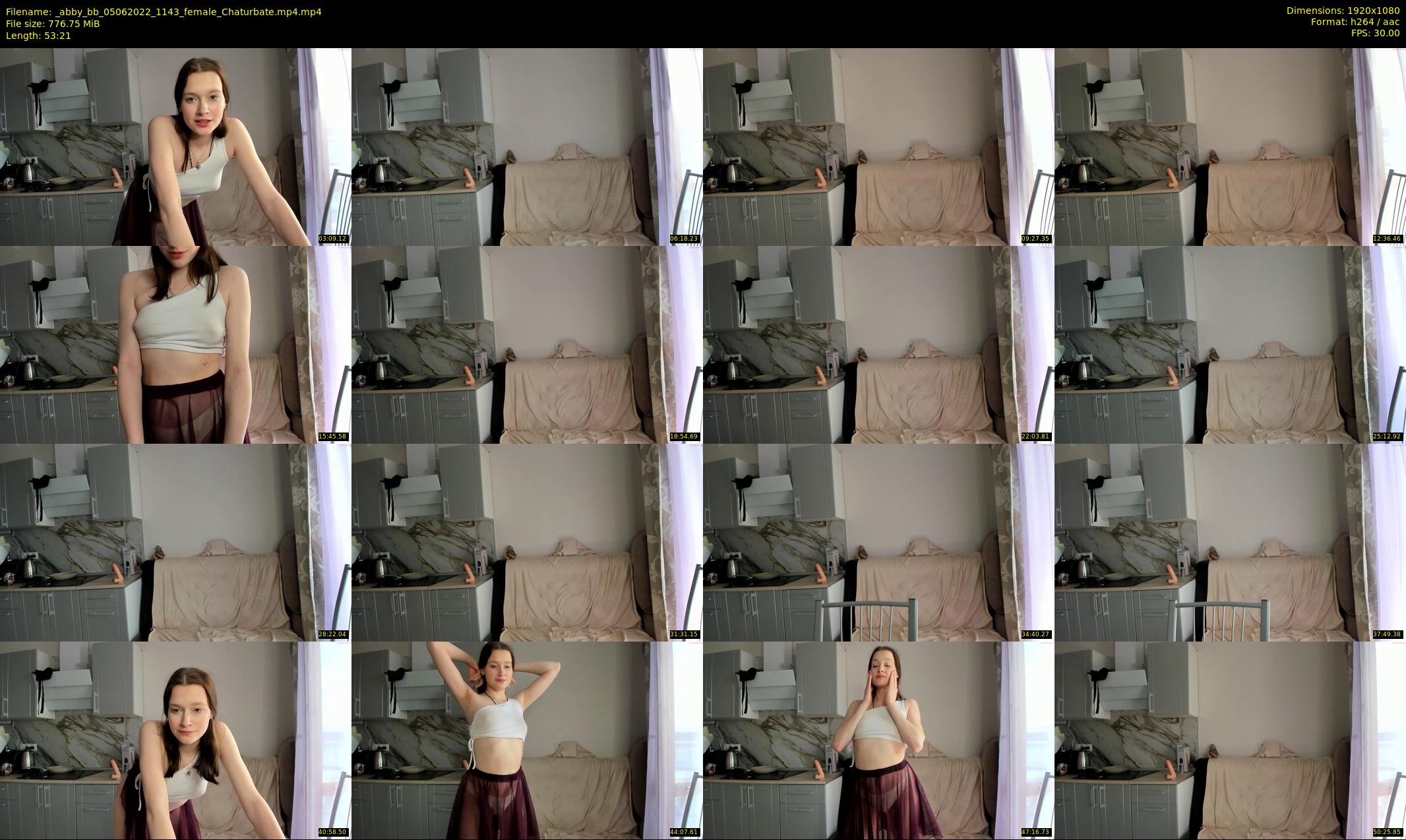 _abby_bb — 54 minute Chaturbate female cam show recording, 1080p, Jun 5, 2022