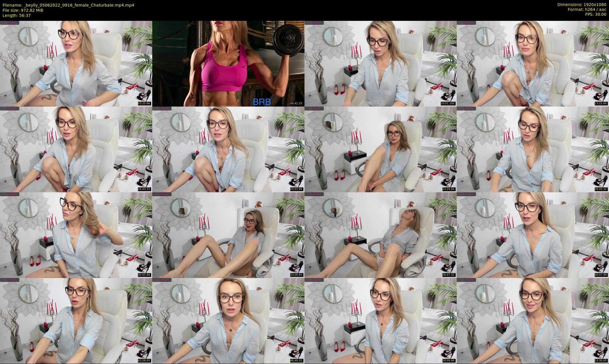 _beylly — 57 minute Chaturbate female cam show recording, 1080p, Jun 5, 2022