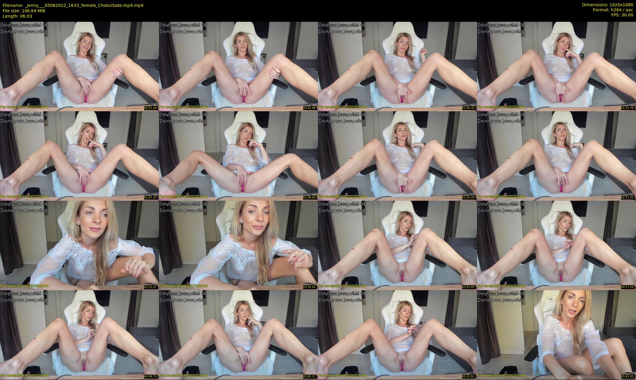 _jenny__ — 7 minute Chaturbate female cam show recording, 1080p, Jun 5, 2022