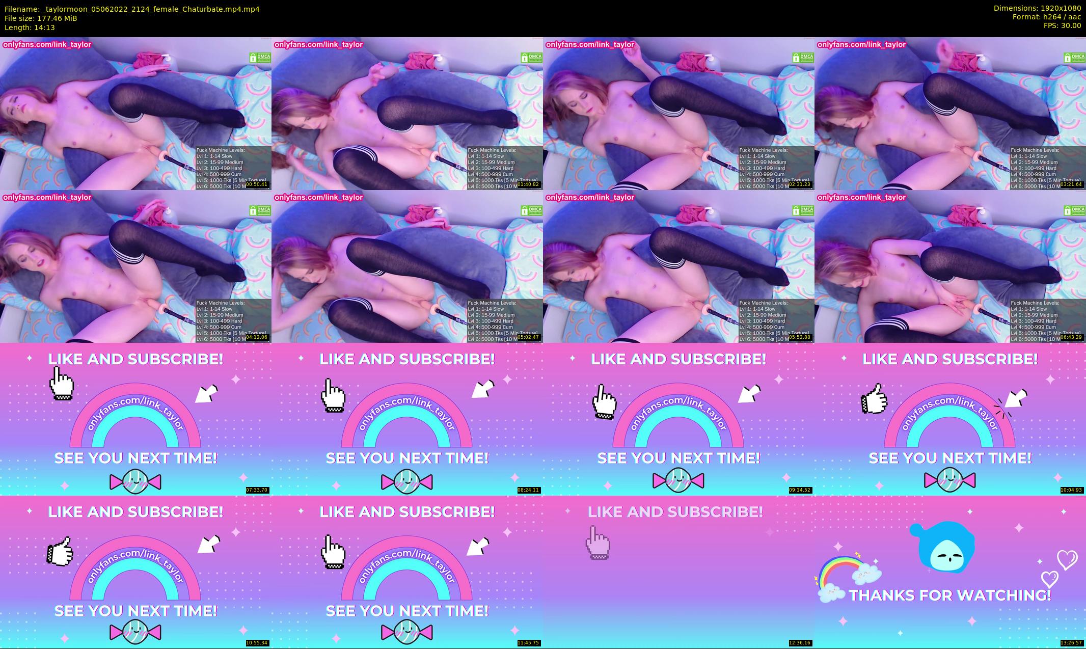 _taylormoon — 15 minute Chaturbate female cam show recording, 1080p, Jun 5, 2022