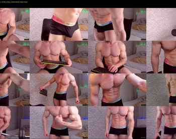 adam_muscle_ — 54 minute Chaturbate male cam show recording, 1080p, Jun 5, 2022