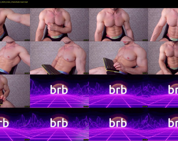 adam_muscle_ — 54 minute Chaturbate male cam show recording, 1080p, Jun 6, 2022