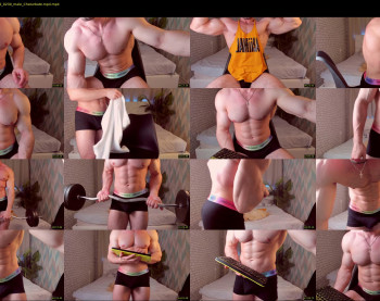 adam_muscle_ — 54 minute Chaturbate male cam show recording, 1080p, Jun 6, 2022