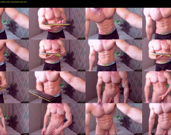 adam_muscle_ — 6 minute Chaturbate male cam show recording, 1080p, Jun 6, 2022