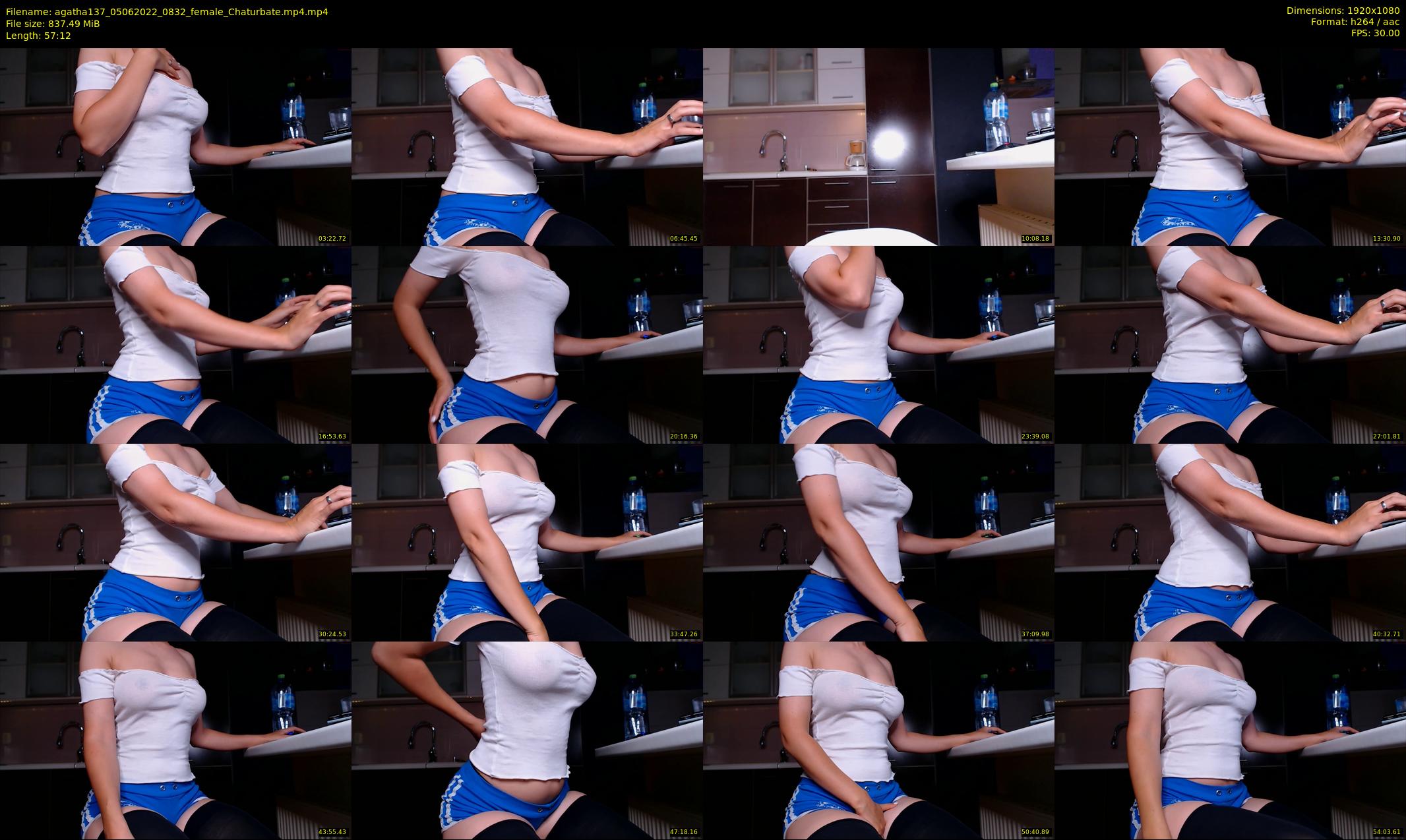 agatha137 — 58 minute Chaturbate female cam show recording, 1080p, Jun 5, 2022