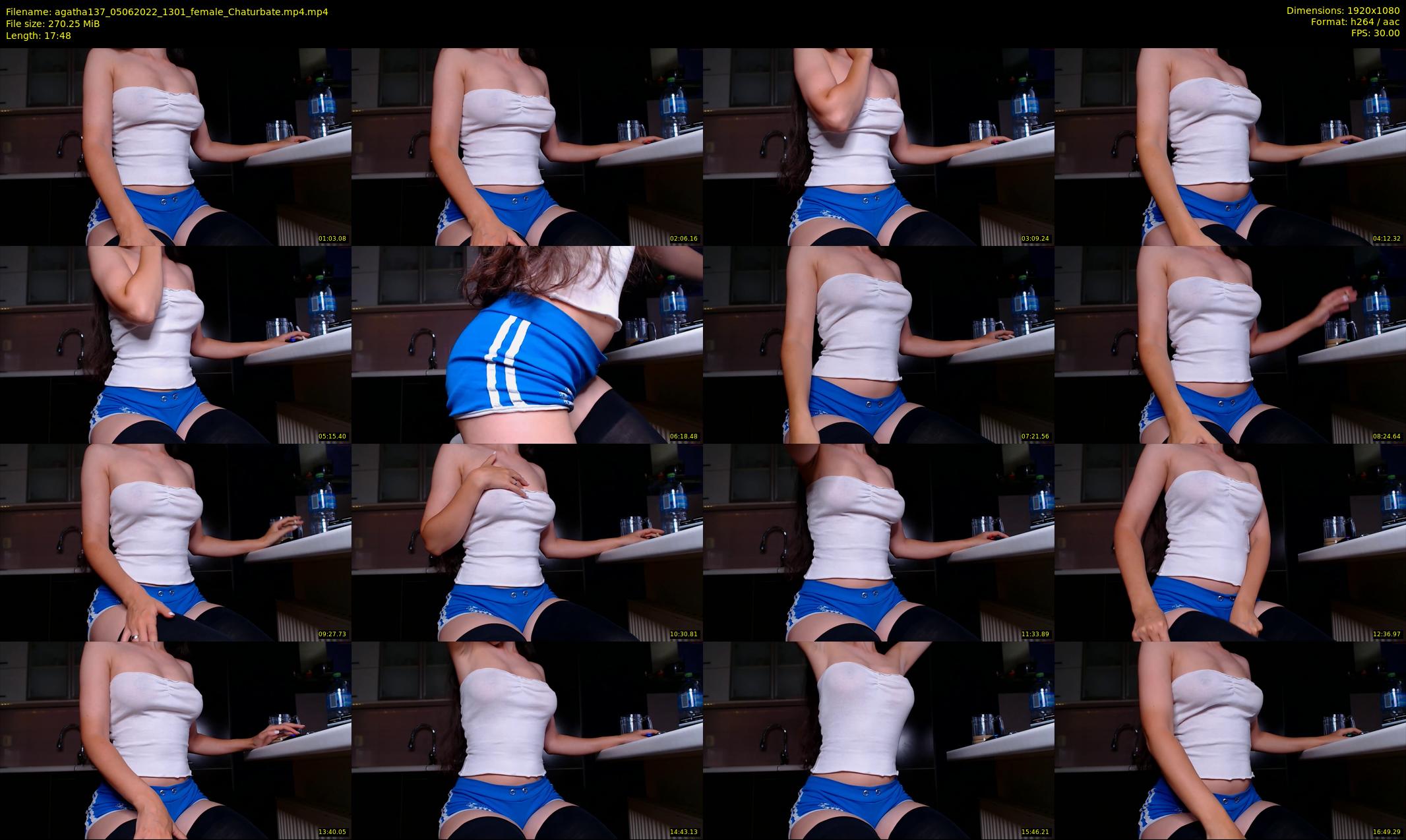 agatha137 — 18 minute Chaturbate female cam show recording, 1080p, Jun 5, 2022