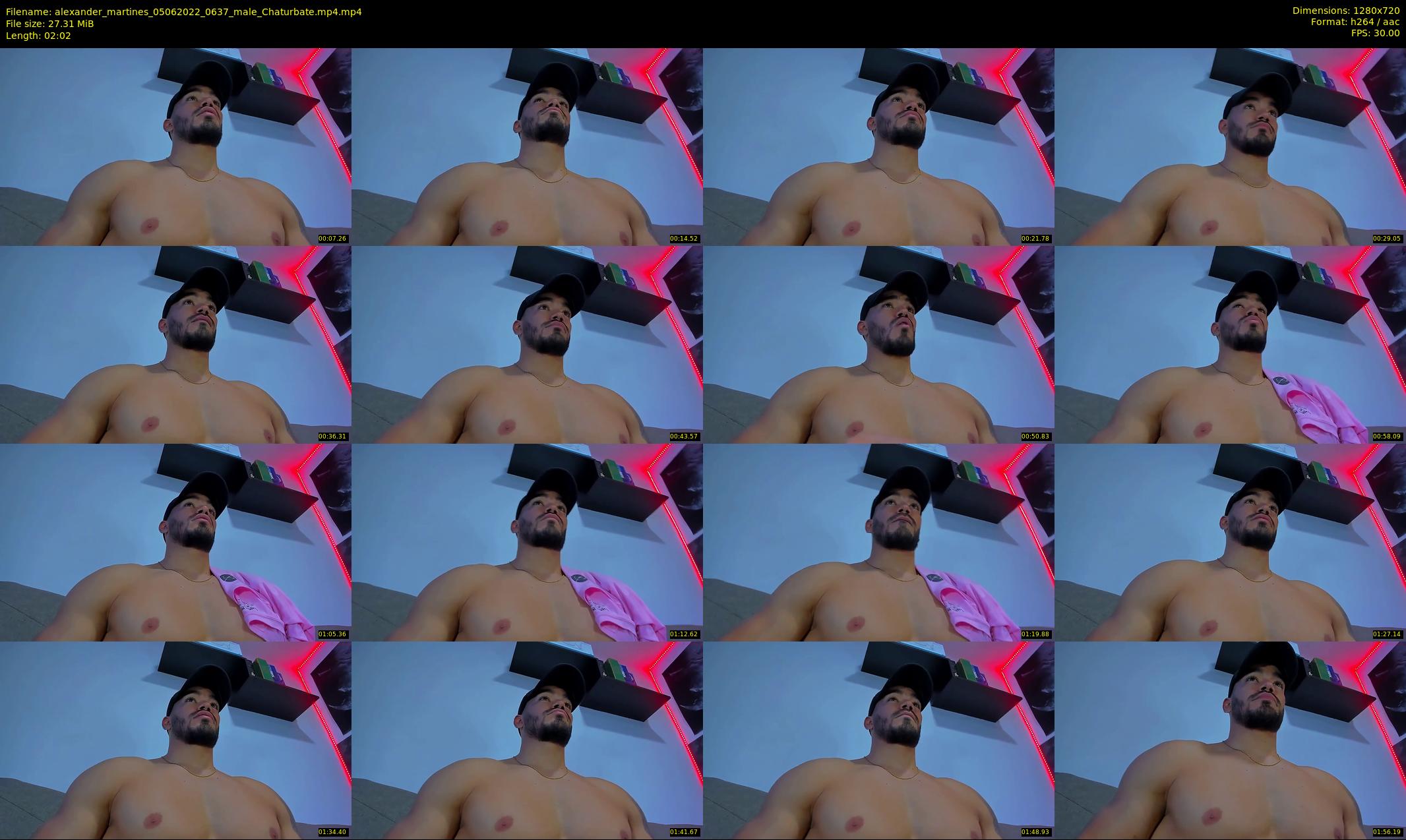 alexander_martines — 3 minute Chaturbate male cam show recording, 720p, Jun 5, 2022