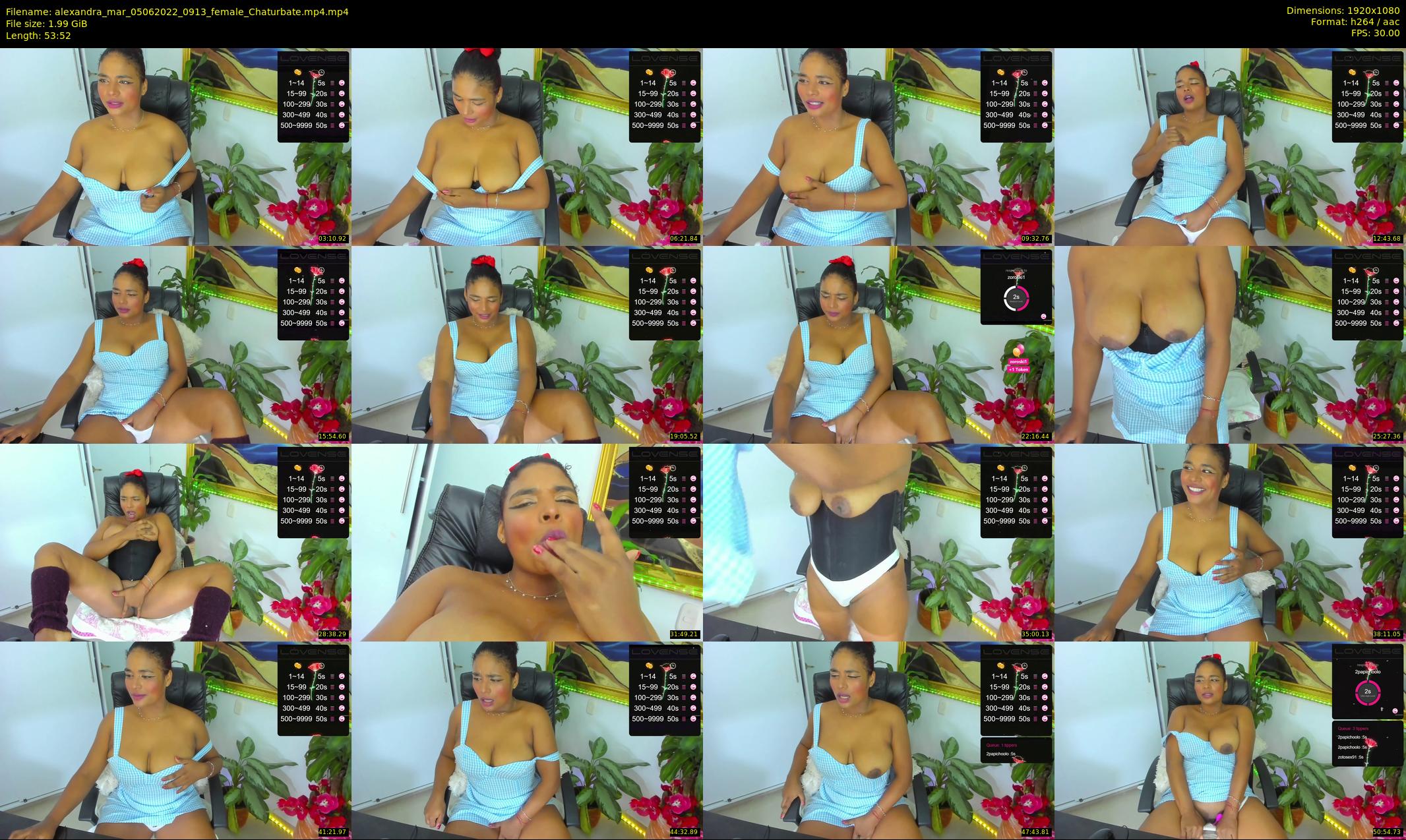 alexandra_mar — 54 minute Chaturbate female cam show recording, 1080p, Jun 5, 2022