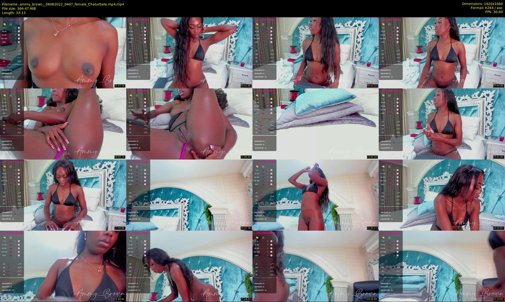 ammy_brown_ — 34 minute Chaturbate female cam show recording, 1080p, Jun 6, 2022
