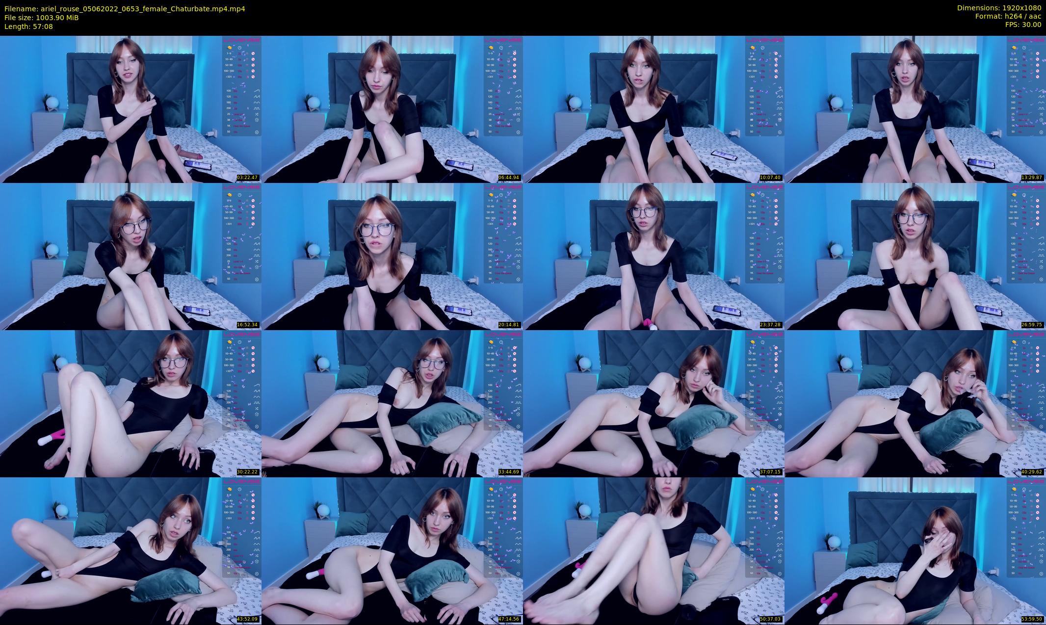 ariel_rouse — 58 minute Chaturbate female cam show recording, 1080p, Jun 5, 2022