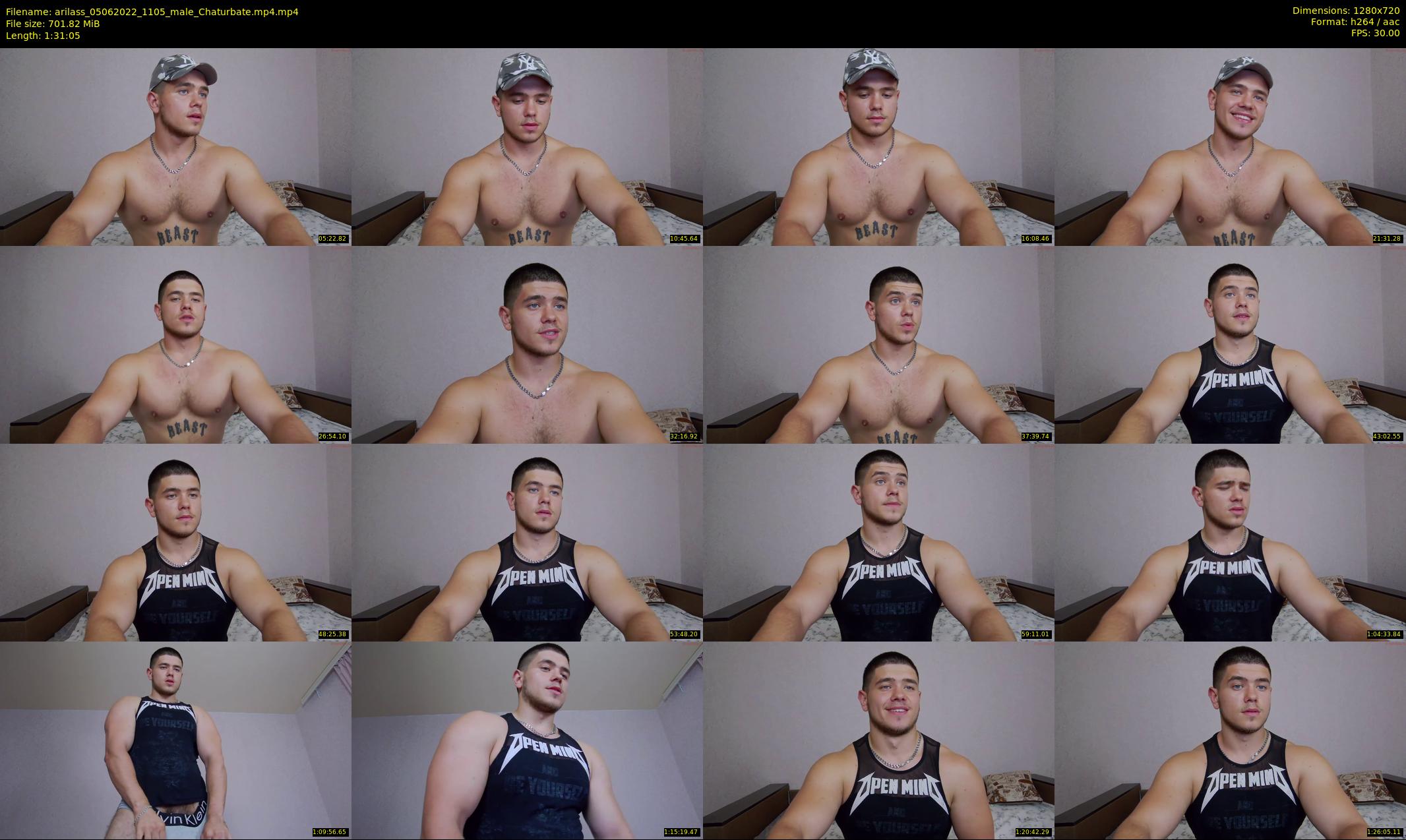 arilass — 92 minute Chaturbate male cam show recording, 720p, Jun 5, 2022