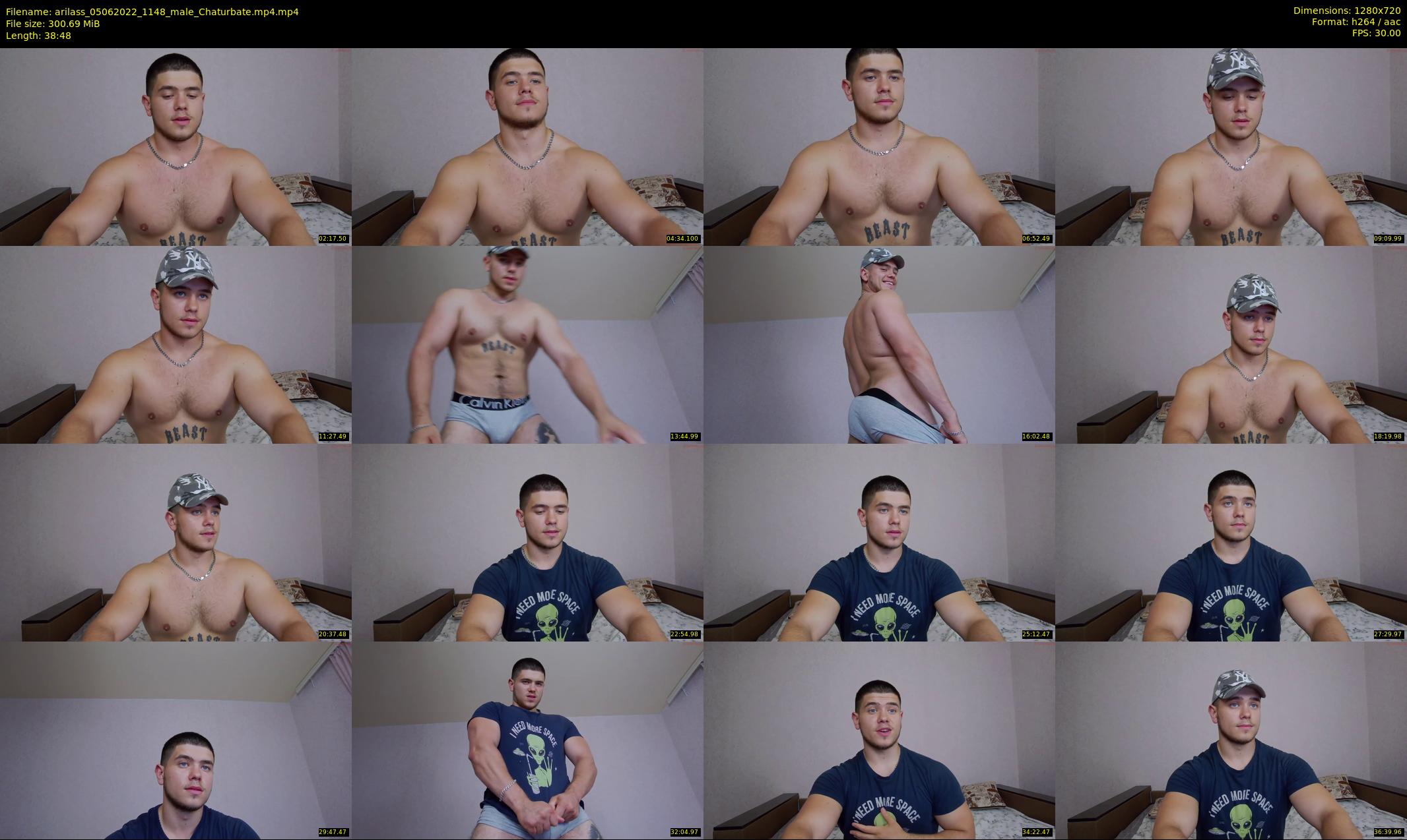 arilass — 39 minute Chaturbate male cam show recording, 720p, Jun 5, 2022