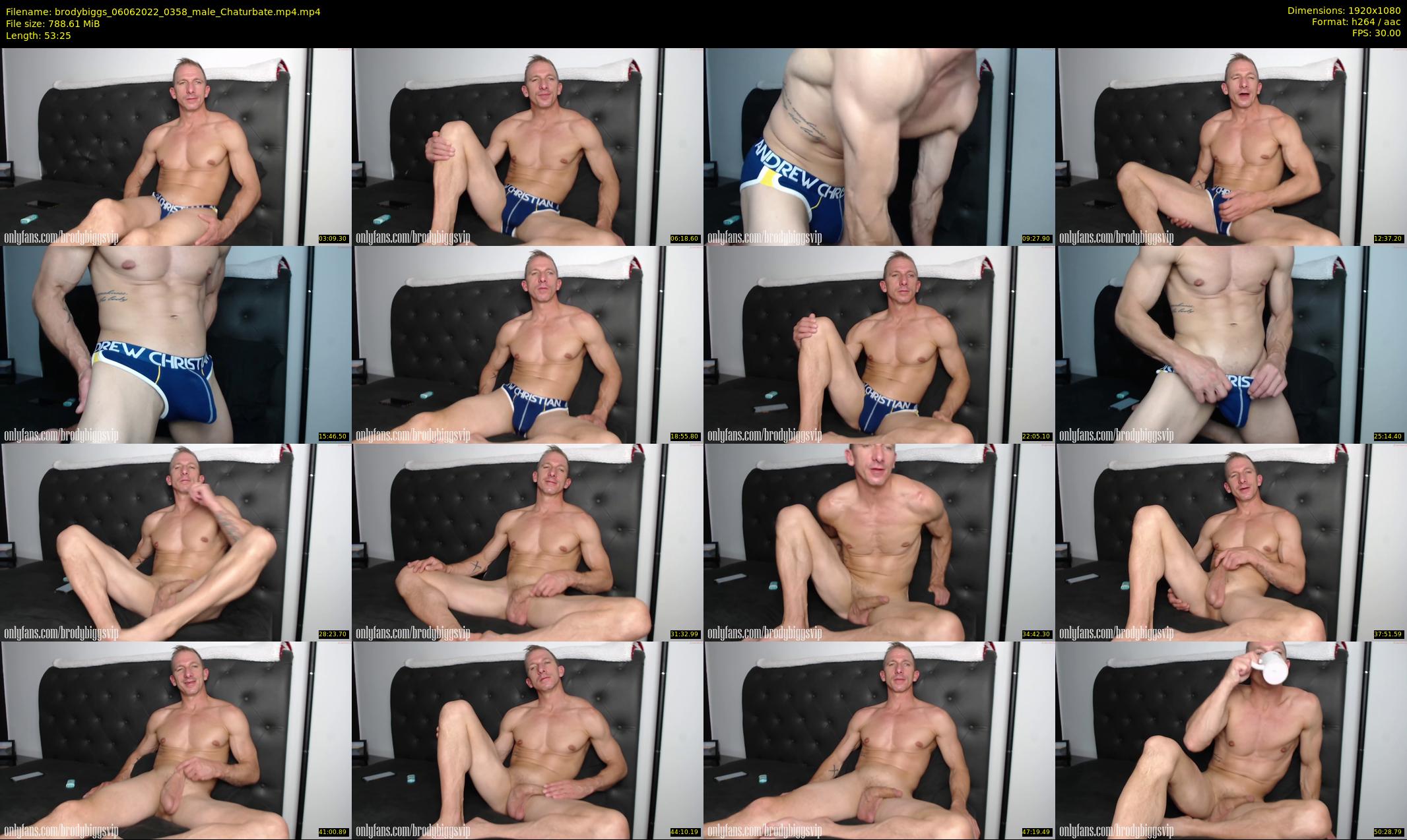 brodybiggs — 54 minute Chaturbate male cam show recording, 1080p, Jun 6, 2022
