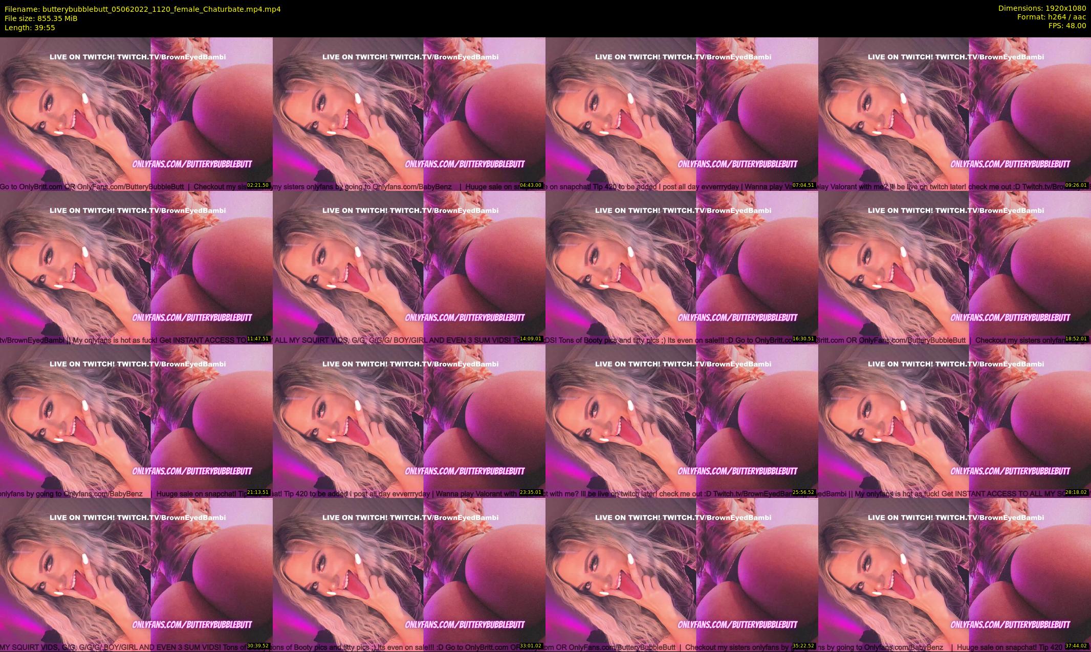 butterybubblebutt — 40 minute Chaturbate couple cam show recording, 1080p, Jun 5, 2022