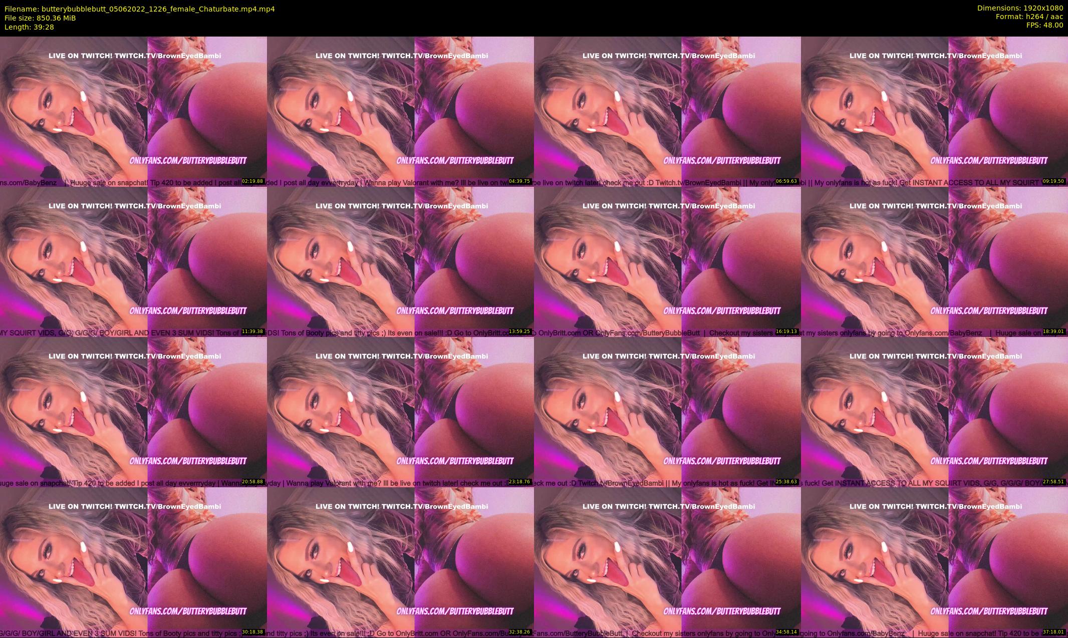 butterybubblebutt — 40 minute Chaturbate couple cam show recording, 1080p, Jun 5, 2022