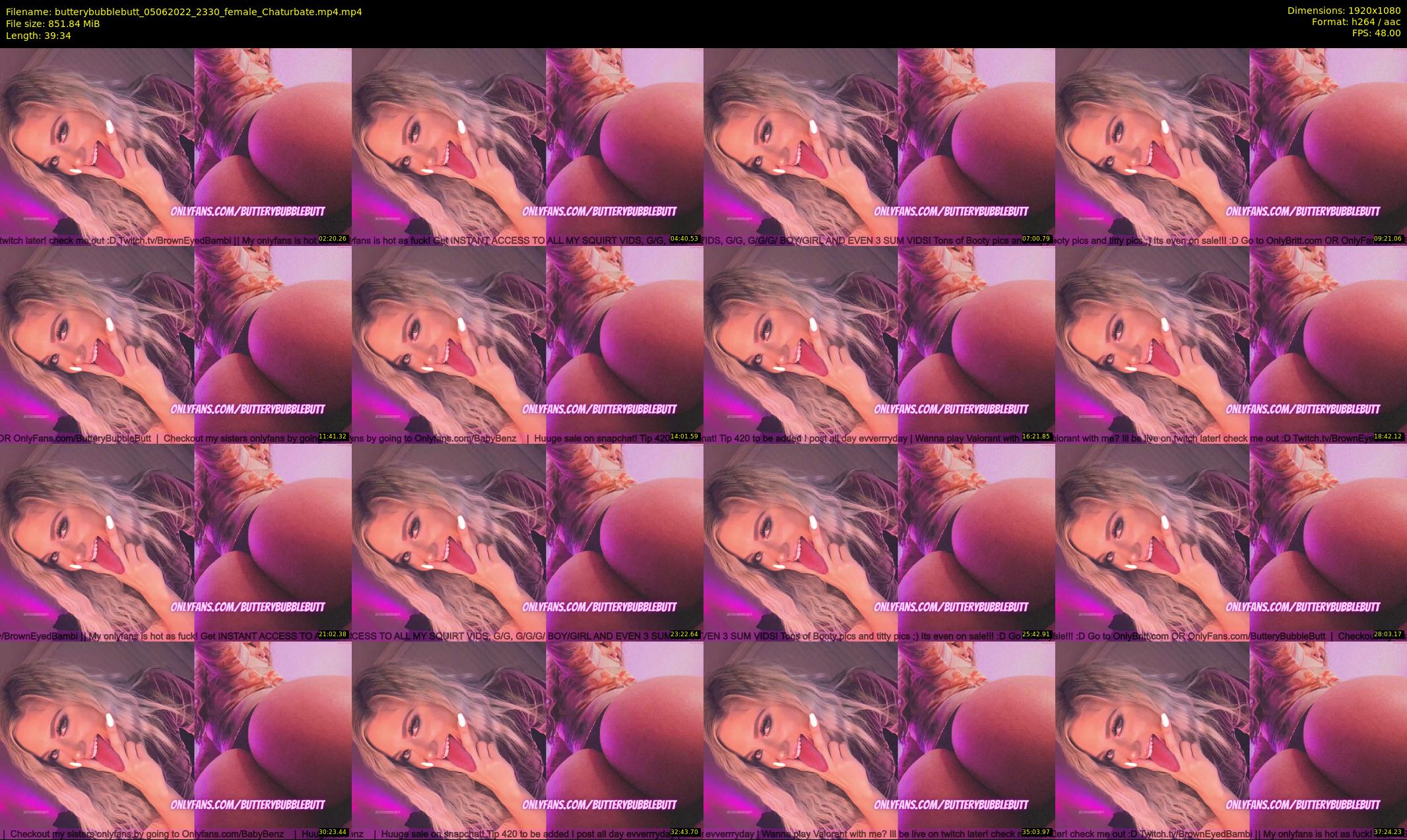 butterybubblebutt — 40 minute Chaturbate couple cam show recording, 1080p, Jun 5, 2022