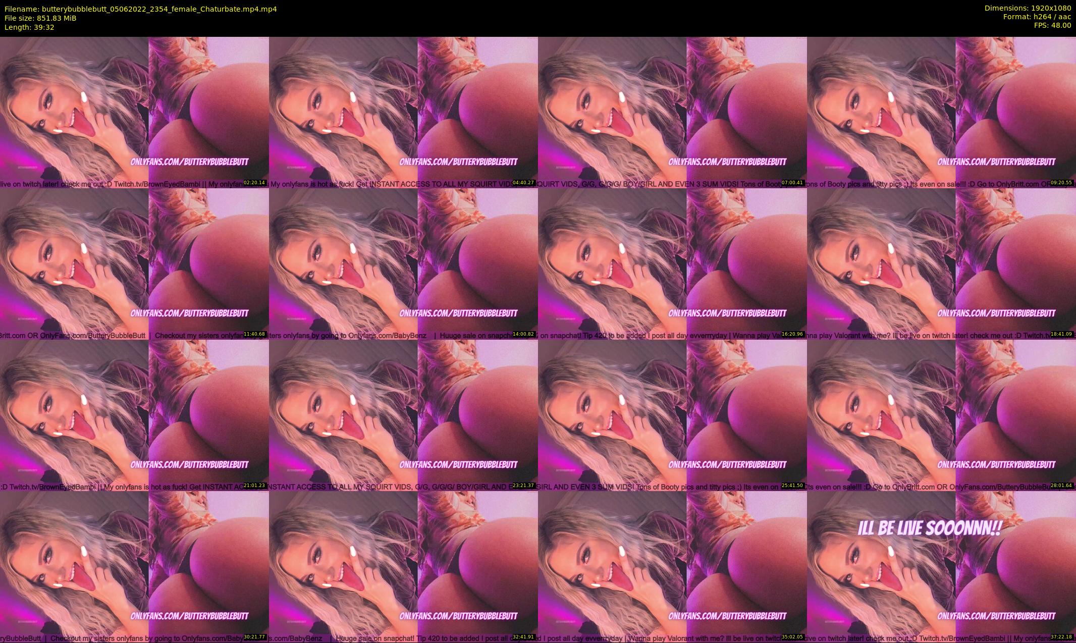 butterybubblebutt — 40 minute Chaturbate couple cam show recording, 1080p, Jun 5, 2022