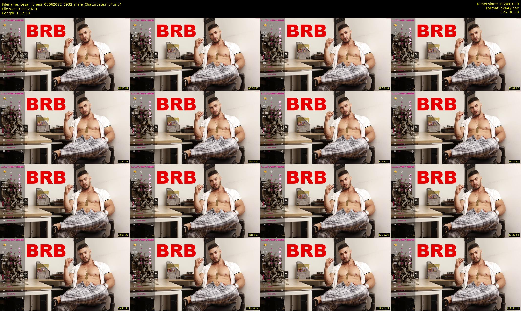 cesar_joness — 73 minute Chaturbate male cam show recording, 1080p, Jun 5, 2022