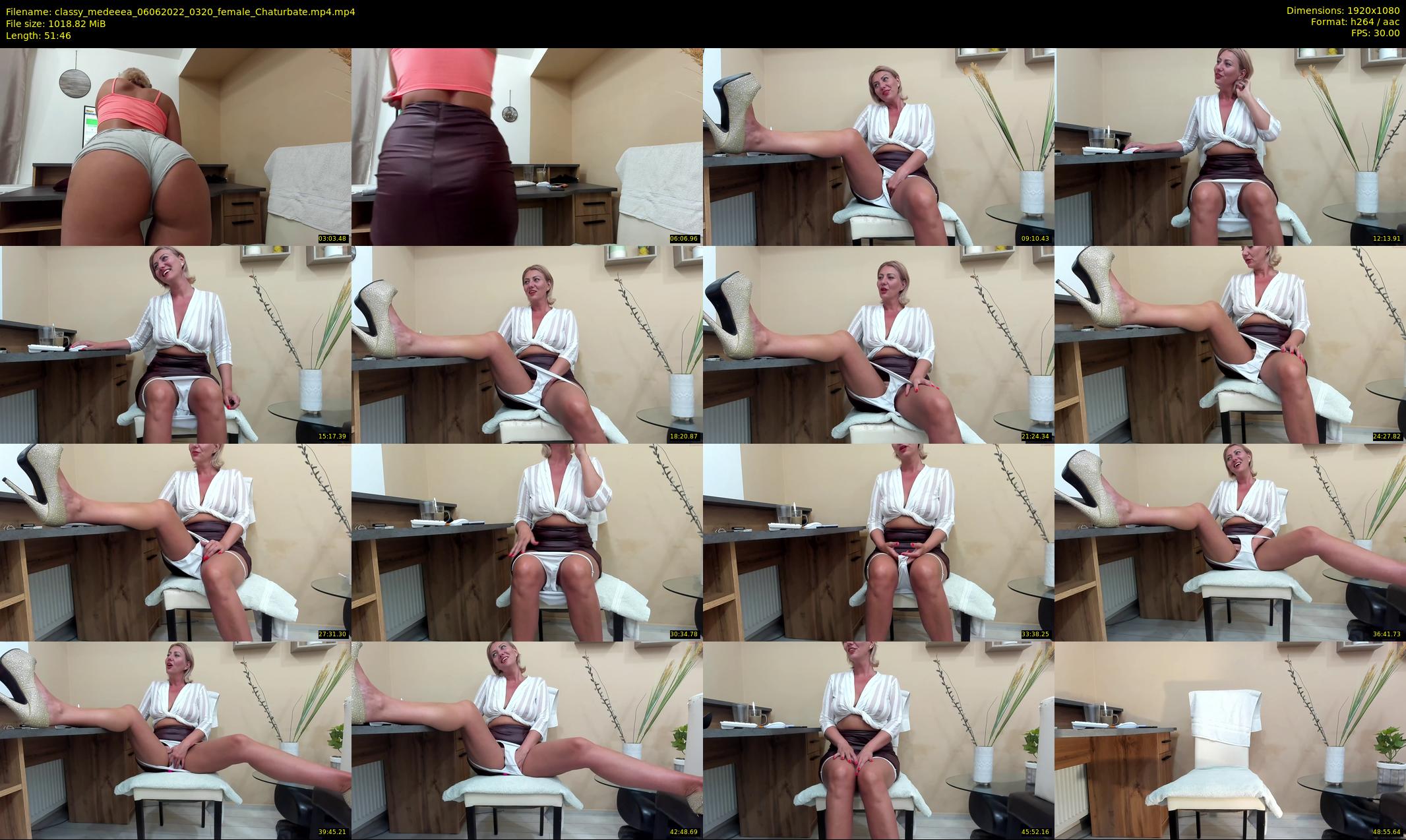 classy_medeeea — 52 minute Chaturbate female cam show recording, 1080p, Jun 6, 2022