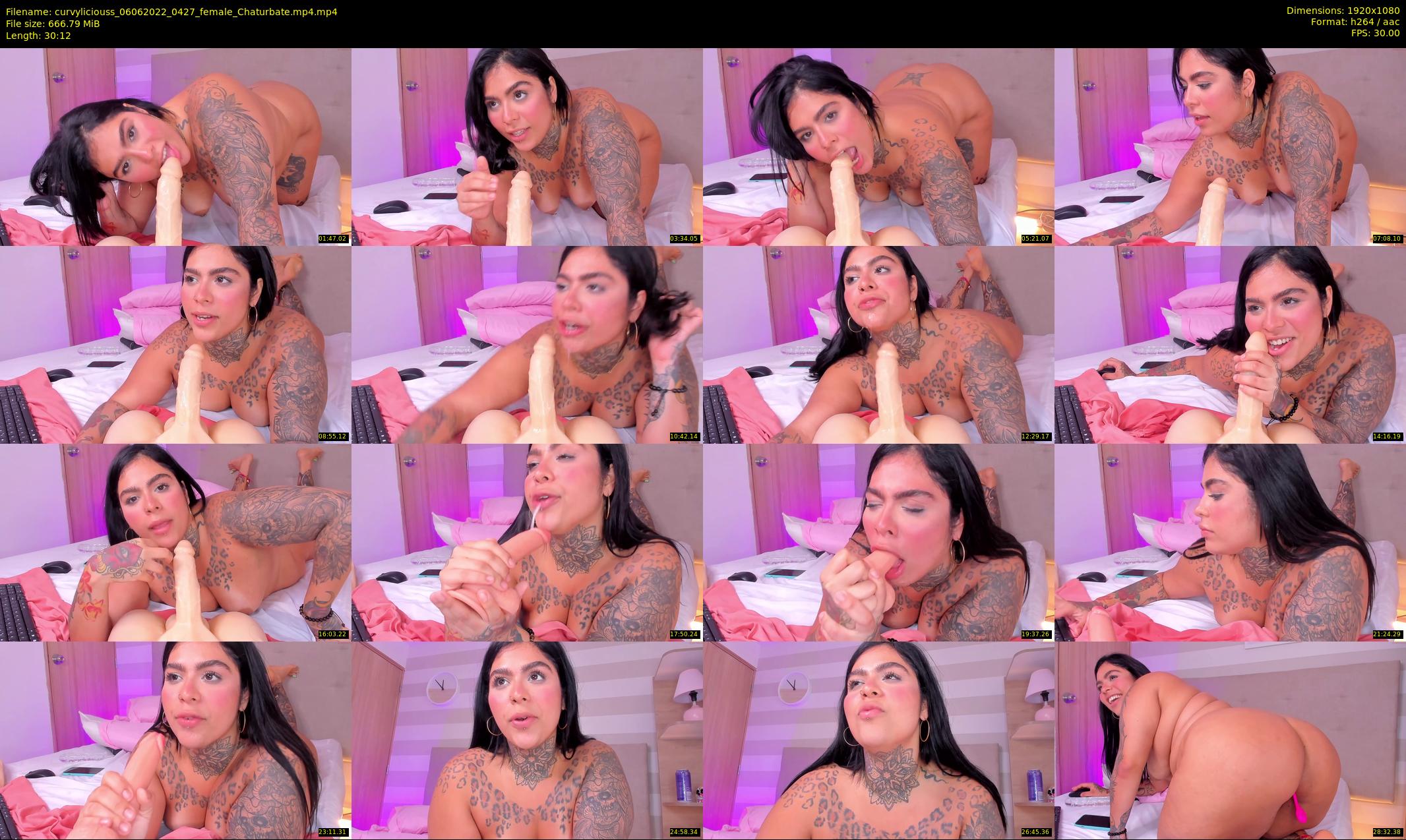 curvyliciouss — 31 minute Chaturbate female cam show recording, 1080p, Jun 6, 2022