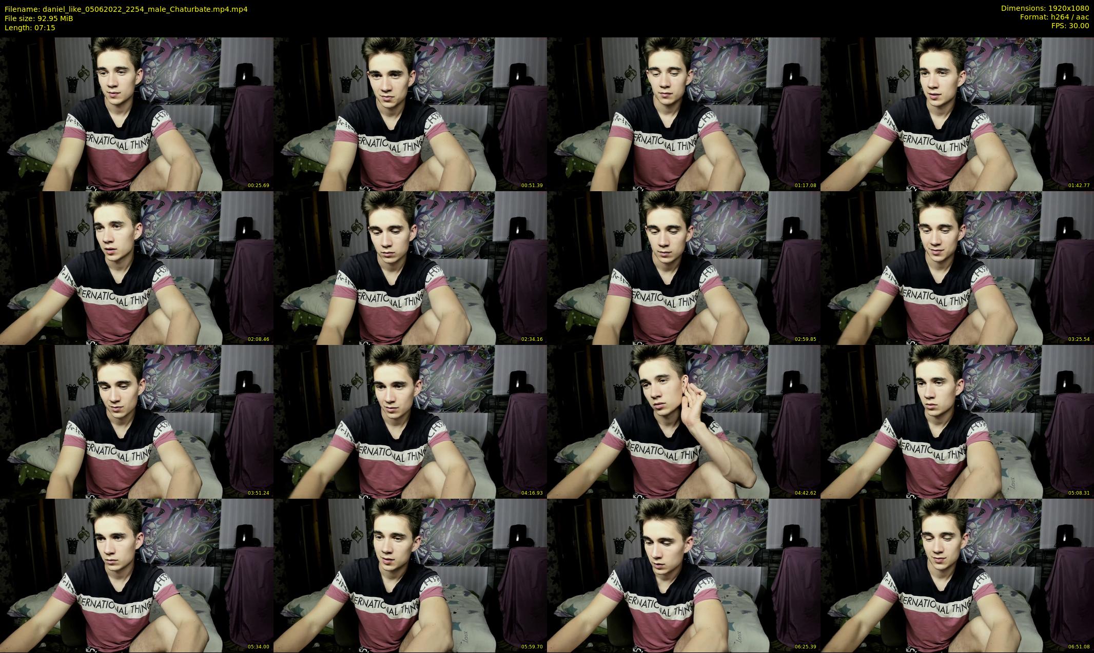 daniel_like — 8 minute Chaturbate male cam show recording, 1080p, Jun 5, 2022