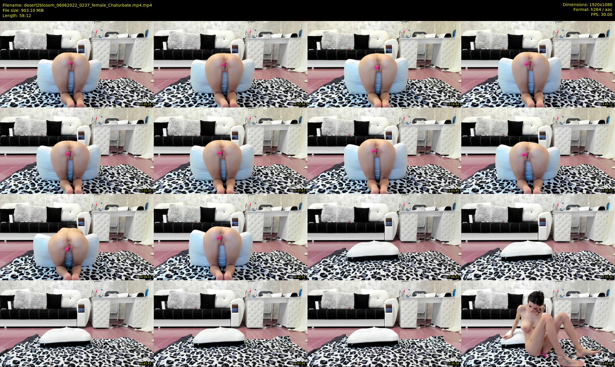 desert2blosom — 59 minute Chaturbate female cam show recording, 1080p, Jun 6, 2022