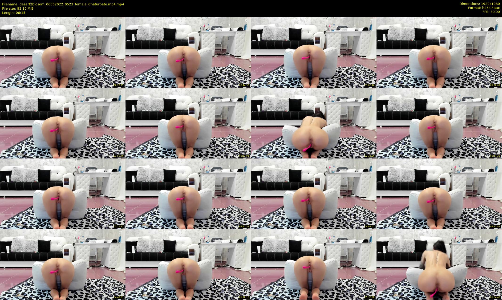 desert2blosom — 7 minute Chaturbate female cam show recording, 1080p, Jun 6, 2022