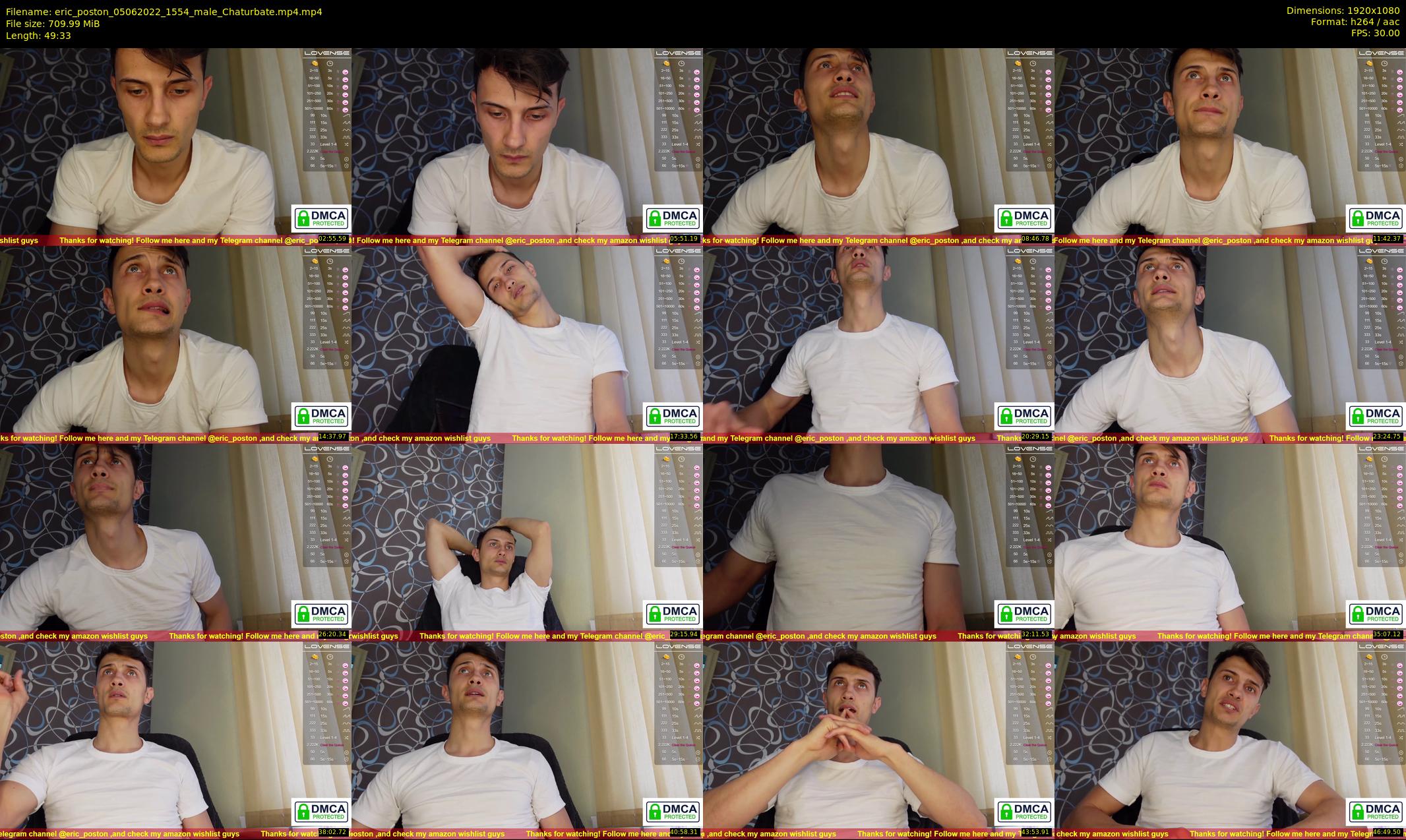 eric_poston — 50 minute Chaturbate male cam show recording, 1080p, Jun 5, 2022