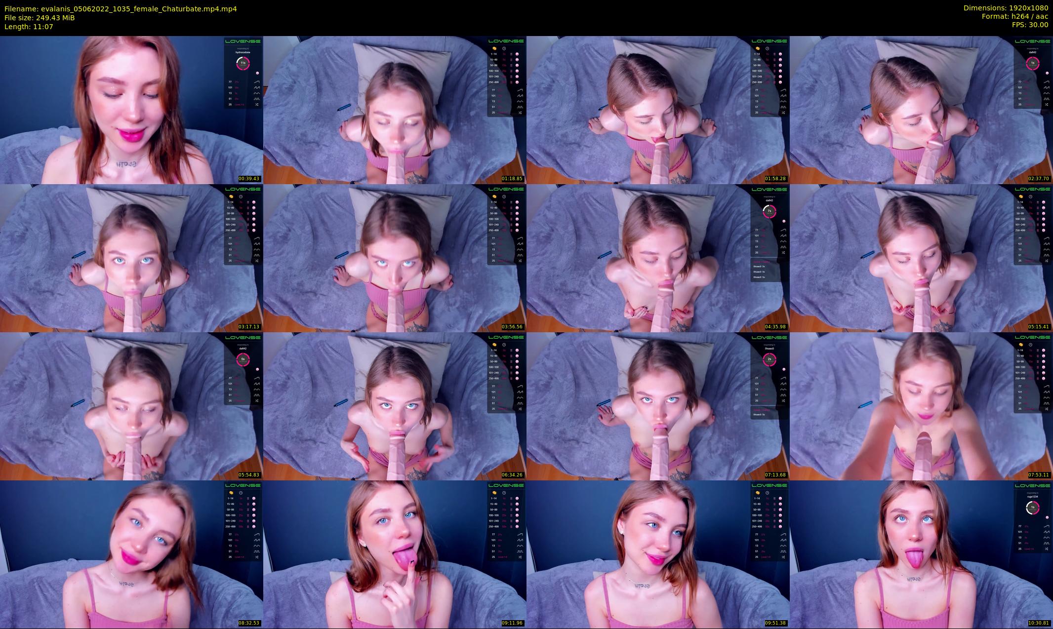 evalanis — 12 minute Chaturbate couple cam show recording, 1080p, Jun 5, 2022
