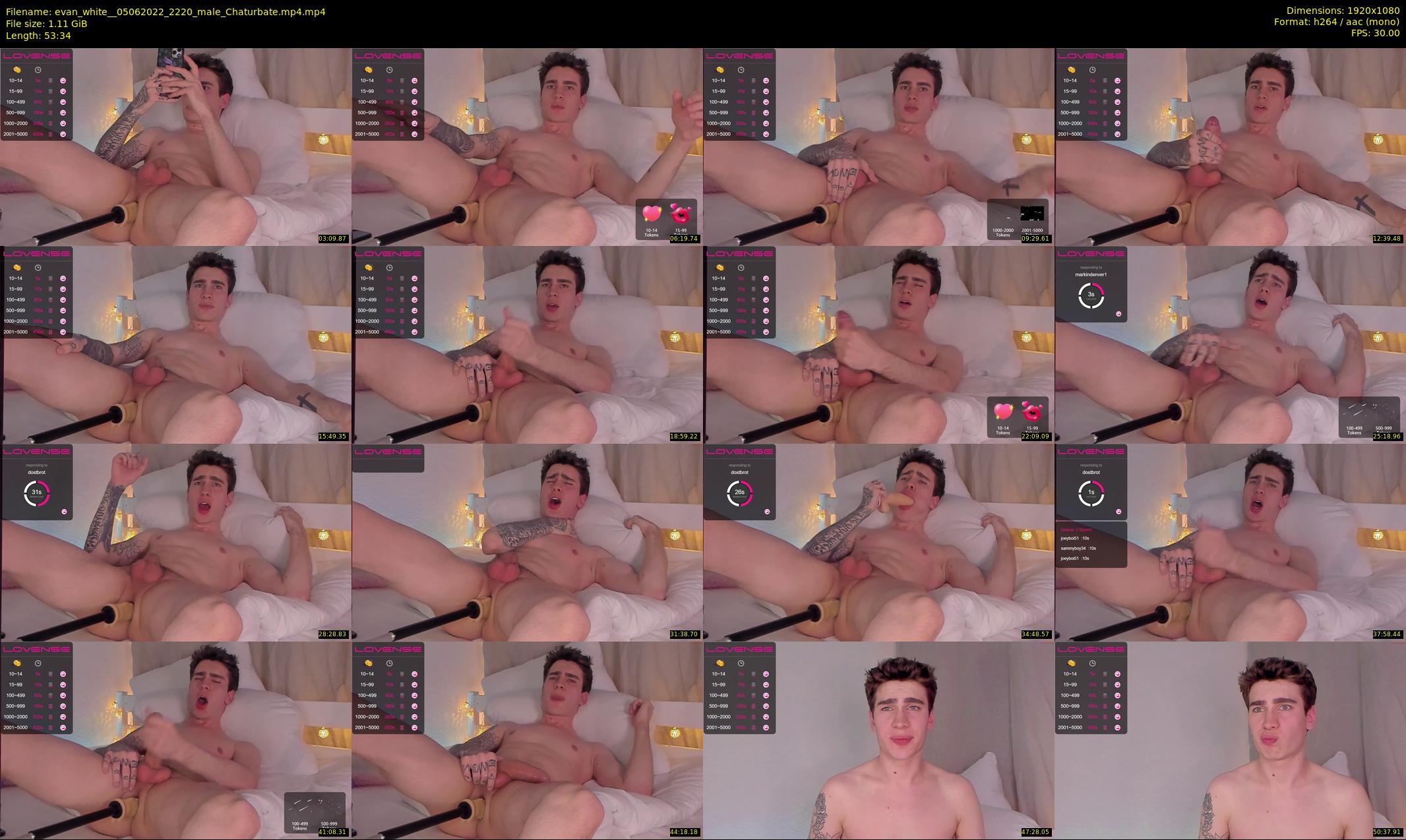 evan_white_ — 54 minute Chaturbate male cam show recording, 1080p, Jun 5, 2022