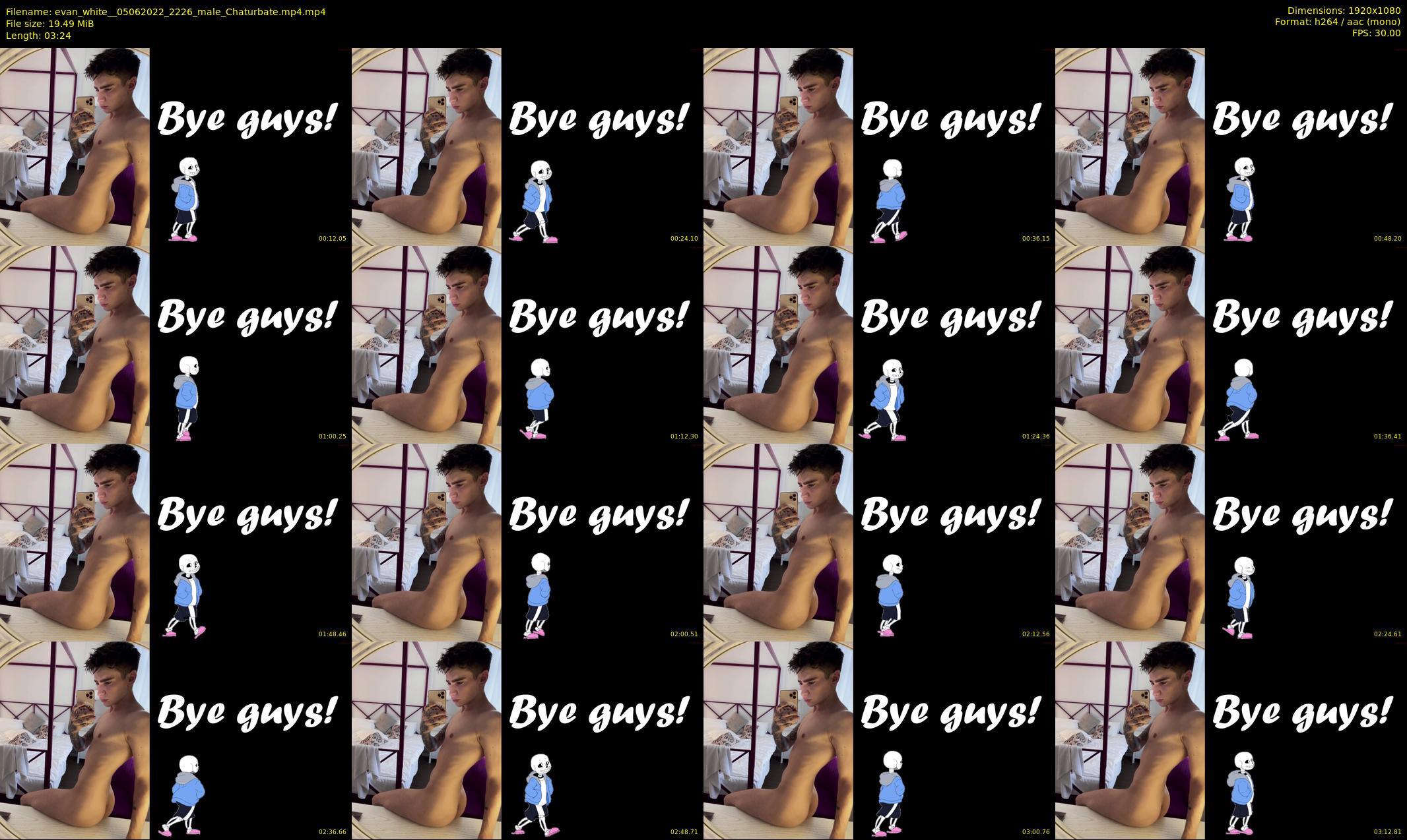 evan_white_ — 4 minute Chaturbate male cam show recording, 1080p, Jun 5, 2022