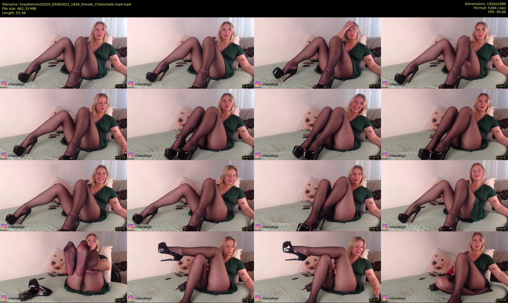 foxydiamond2020 — 56 minute Chaturbate female cam show recording, 1080p, Jun 5, 2022