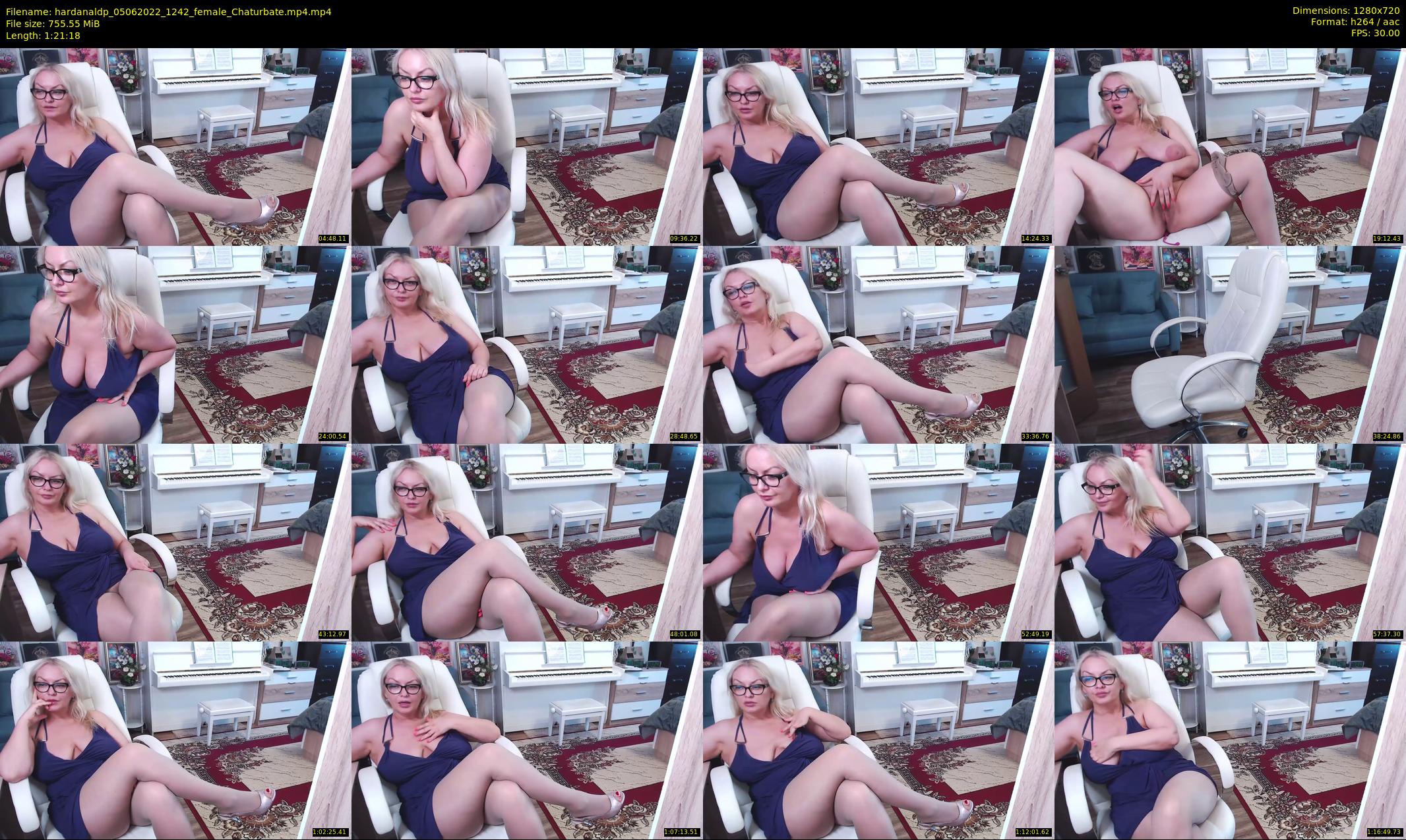 hardanaldp — 82 minute Chaturbate female cam show recording, 720p, Jun 5, 2022