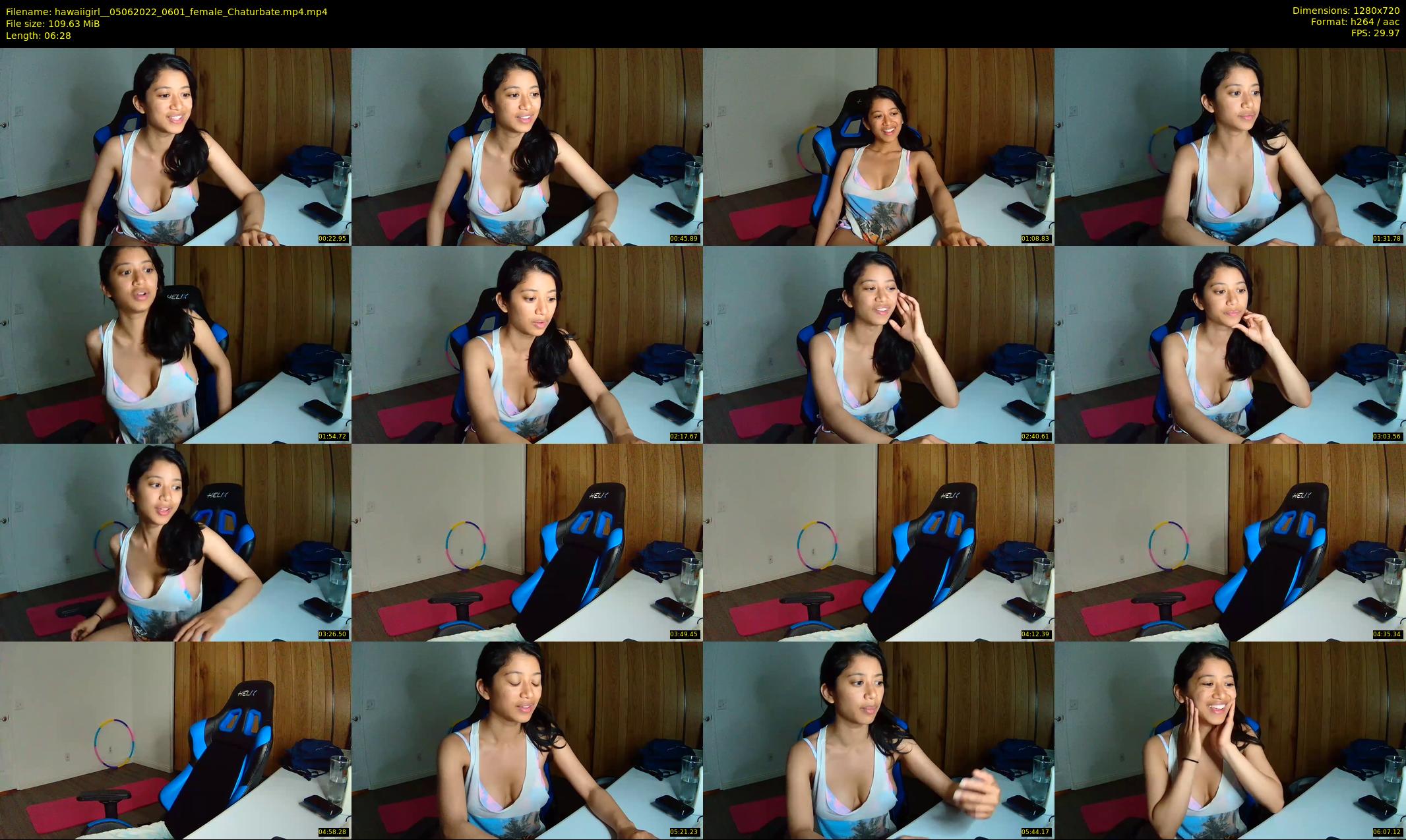 hawaiigirl_ — 7 minute Chaturbate female cam show recording, 720p, Jun 5, 2022