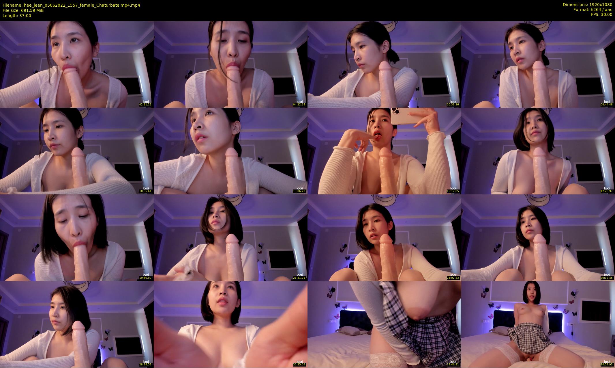 hee_jeen — 37 minute Chaturbate female cam show recording, 1080p, Jun 5, 2022
