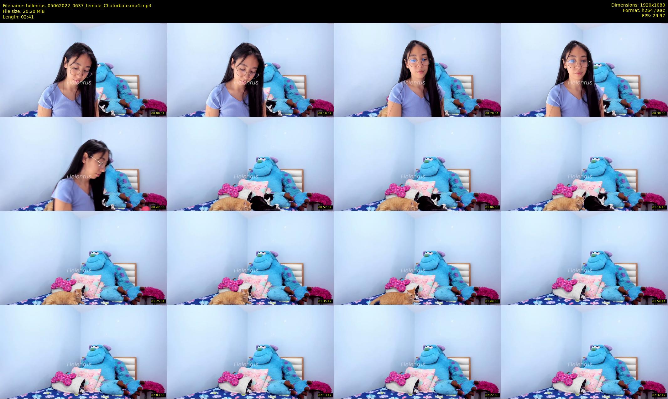 helenrus — 3 minute Chaturbate female cam show recording, 1080p, Jun 5, 2022