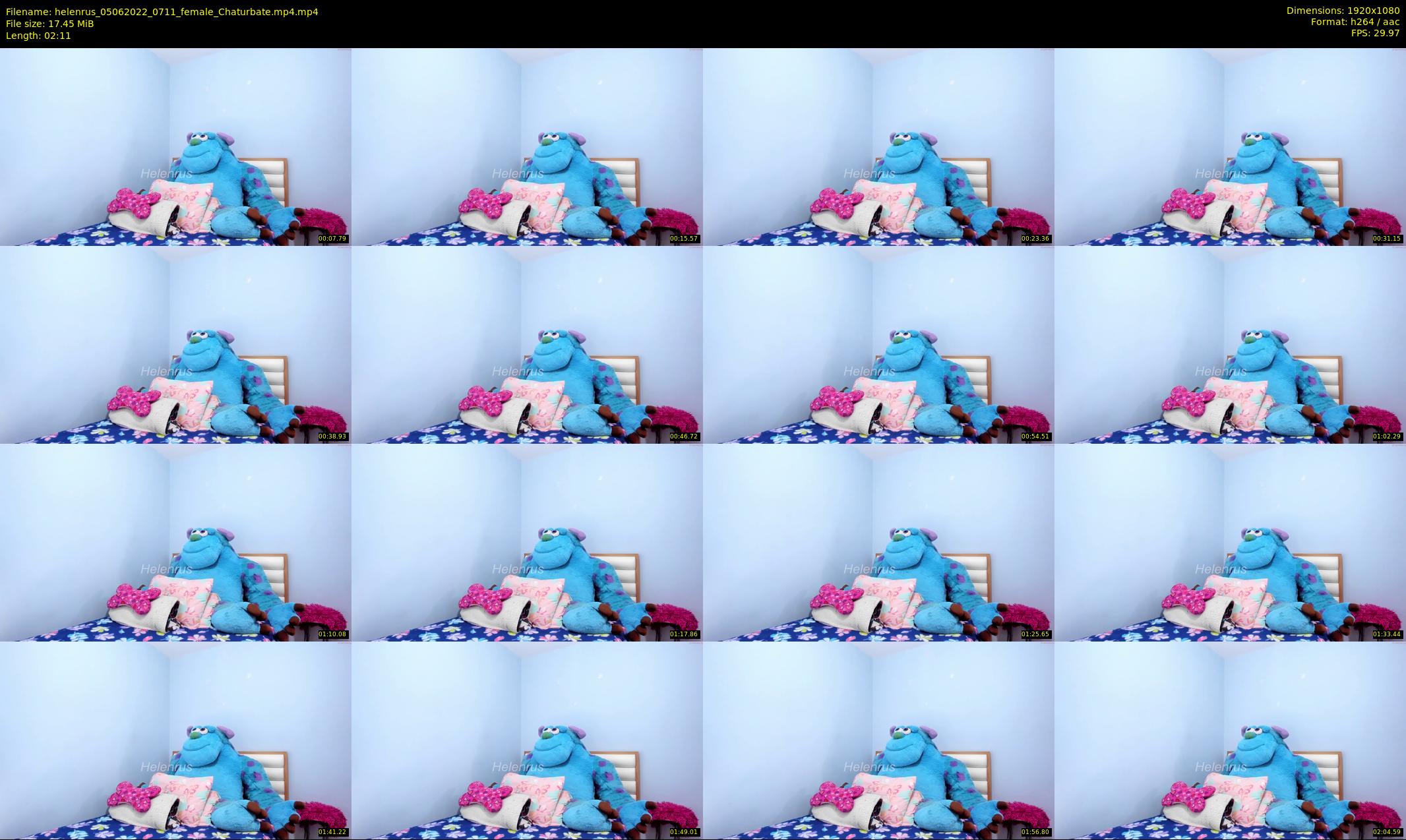 helenrus — 3 minute Chaturbate female cam show recording, 1080p, Jun 5, 2022