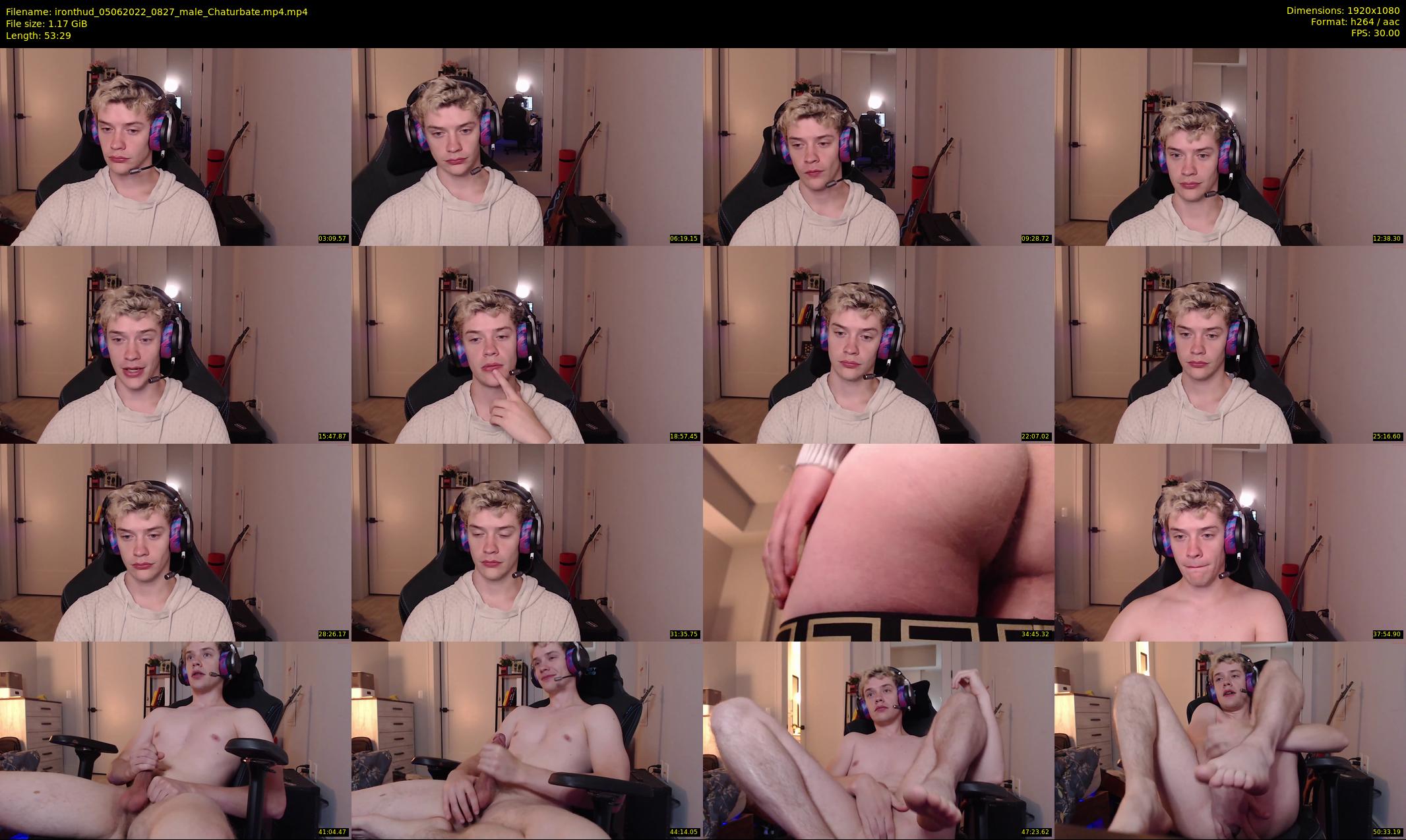 ironthud — 54 minute Chaturbate male cam show recording, 1080p, Jun 5, 2022