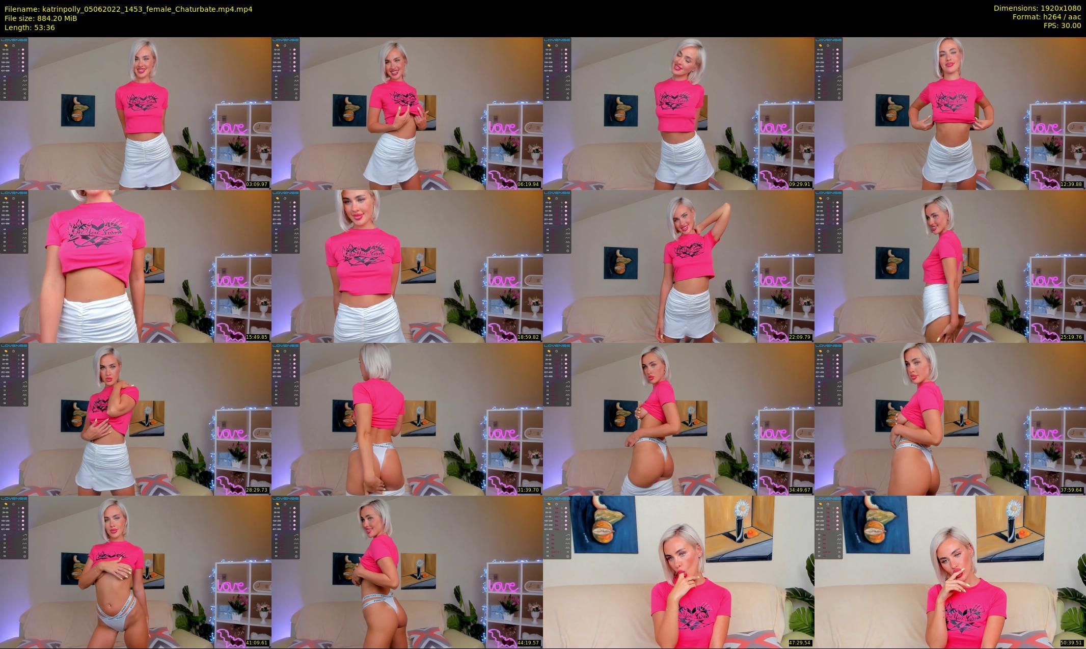 katrinpolly — 54 minute Chaturbate couple cam show recording, 1080p, Jun 5, 2022