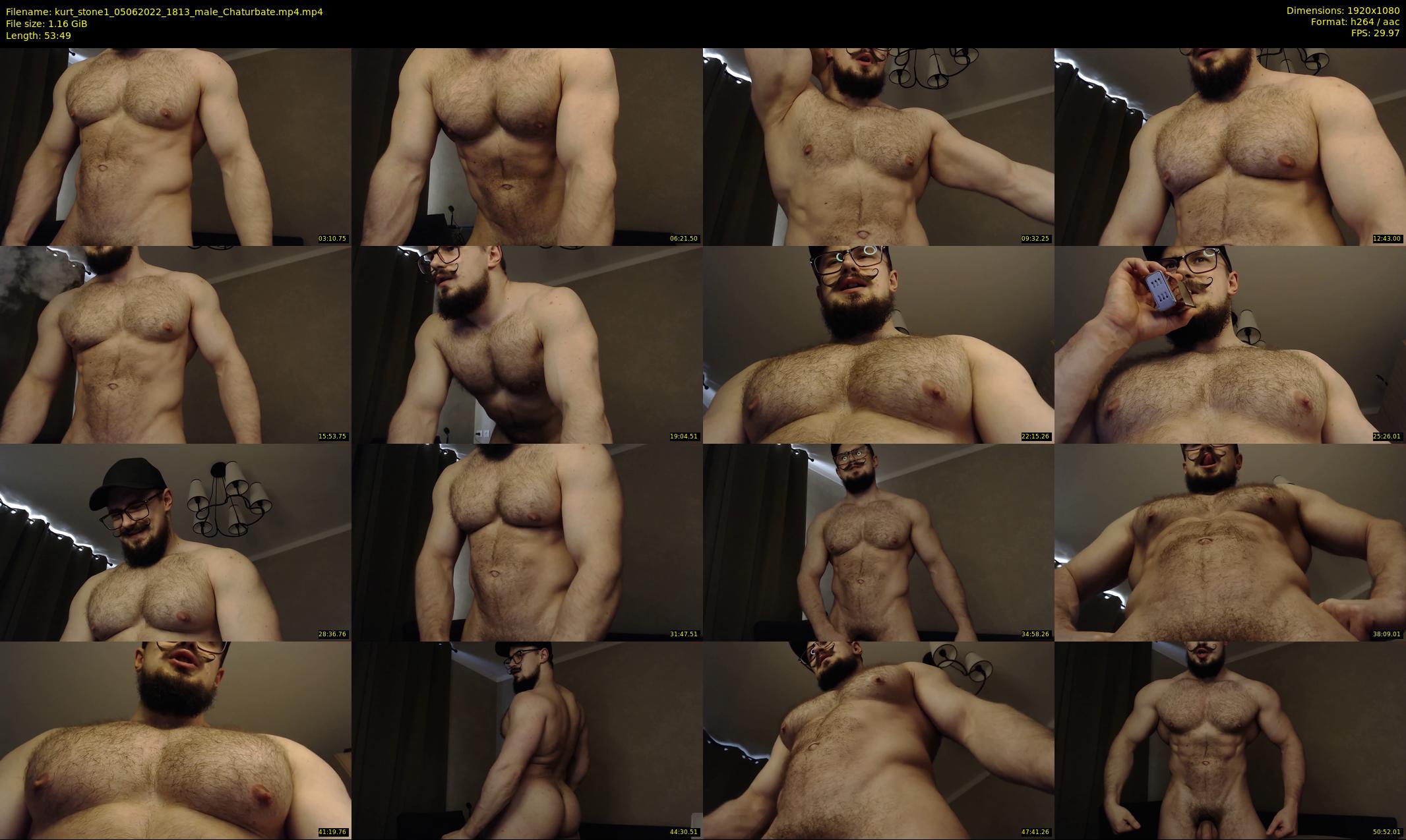 kurt_stone1 — 54 minute Chaturbate male cam show recording, 1080p, Jun 5, 2022