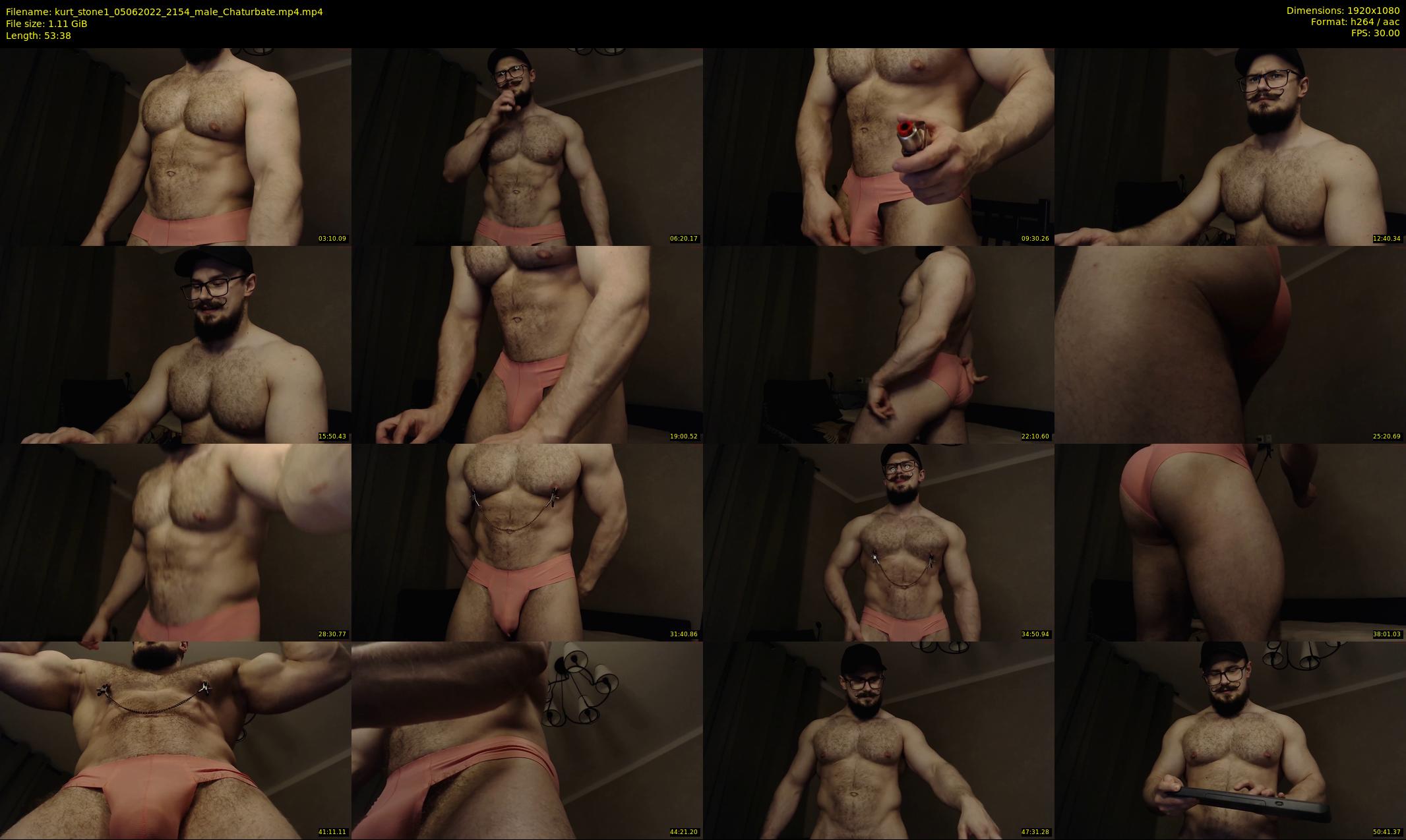 kurt_stone1 — 54 minute Chaturbate male cam show recording, 1080p, Jun 5, 2022