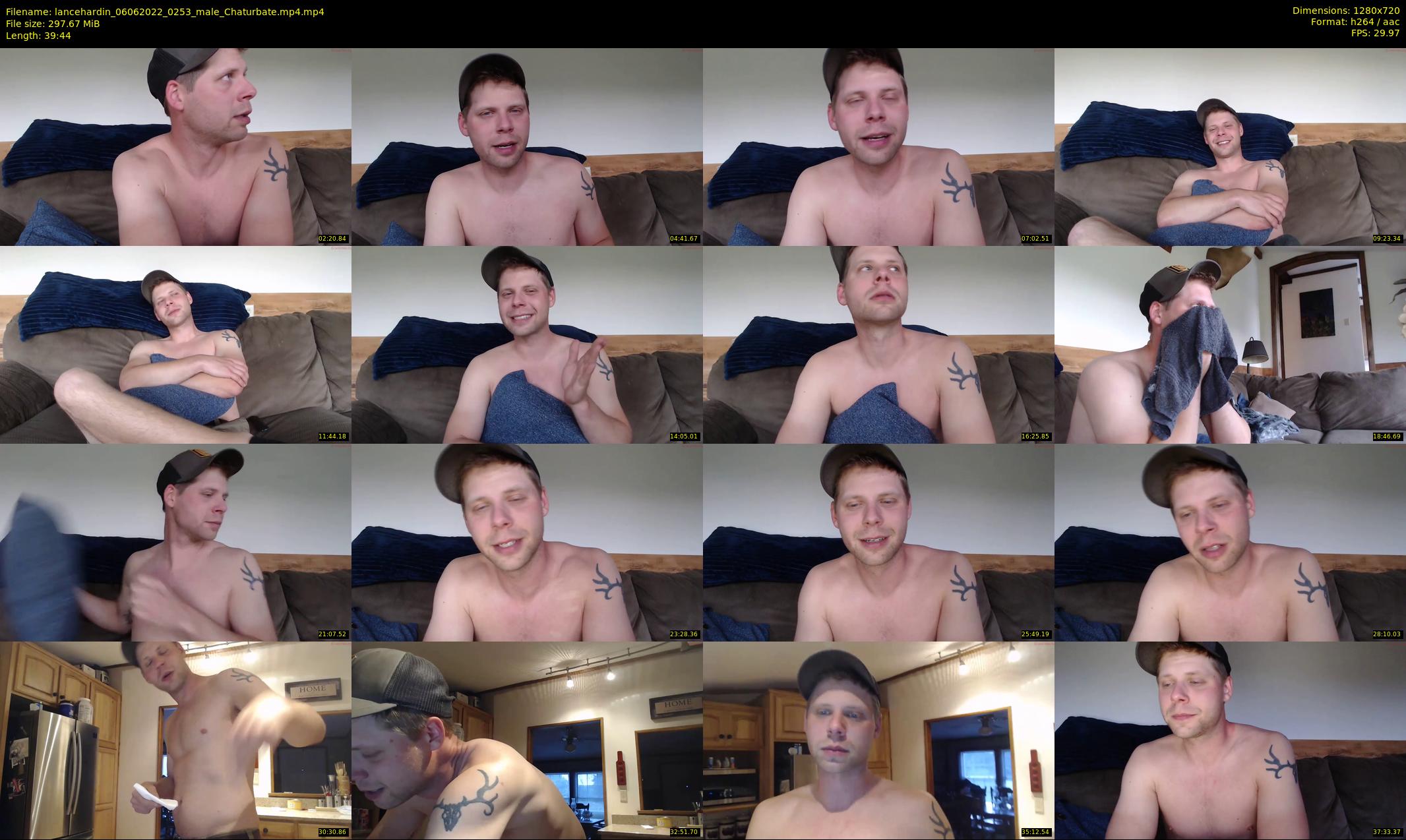 lancehardin — 40 minute Chaturbate male cam show recording, 720p, Jun 6, 2022