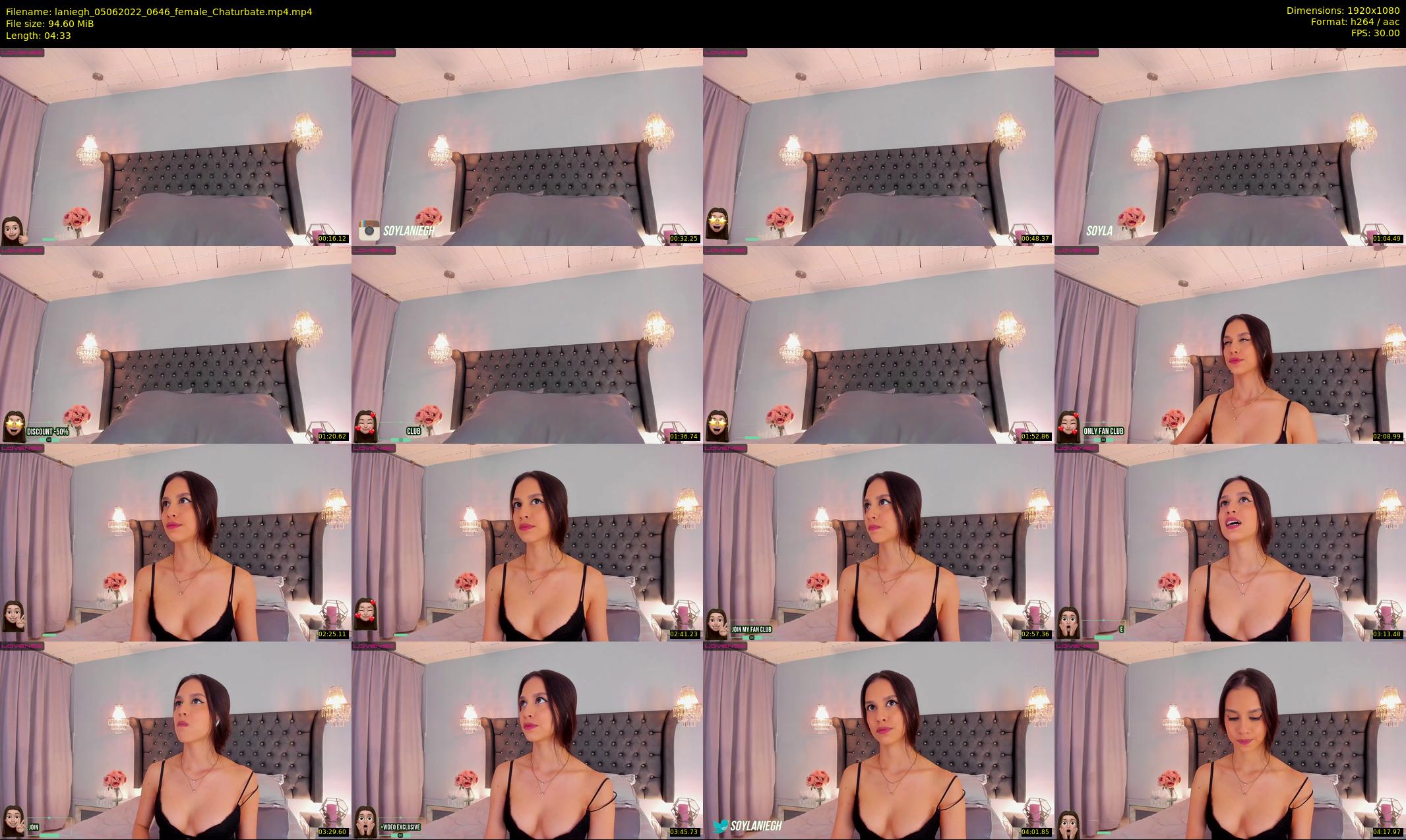 laniegh — 5 minute Chaturbate female cam show recording, 1080p, Jun 5, 2022